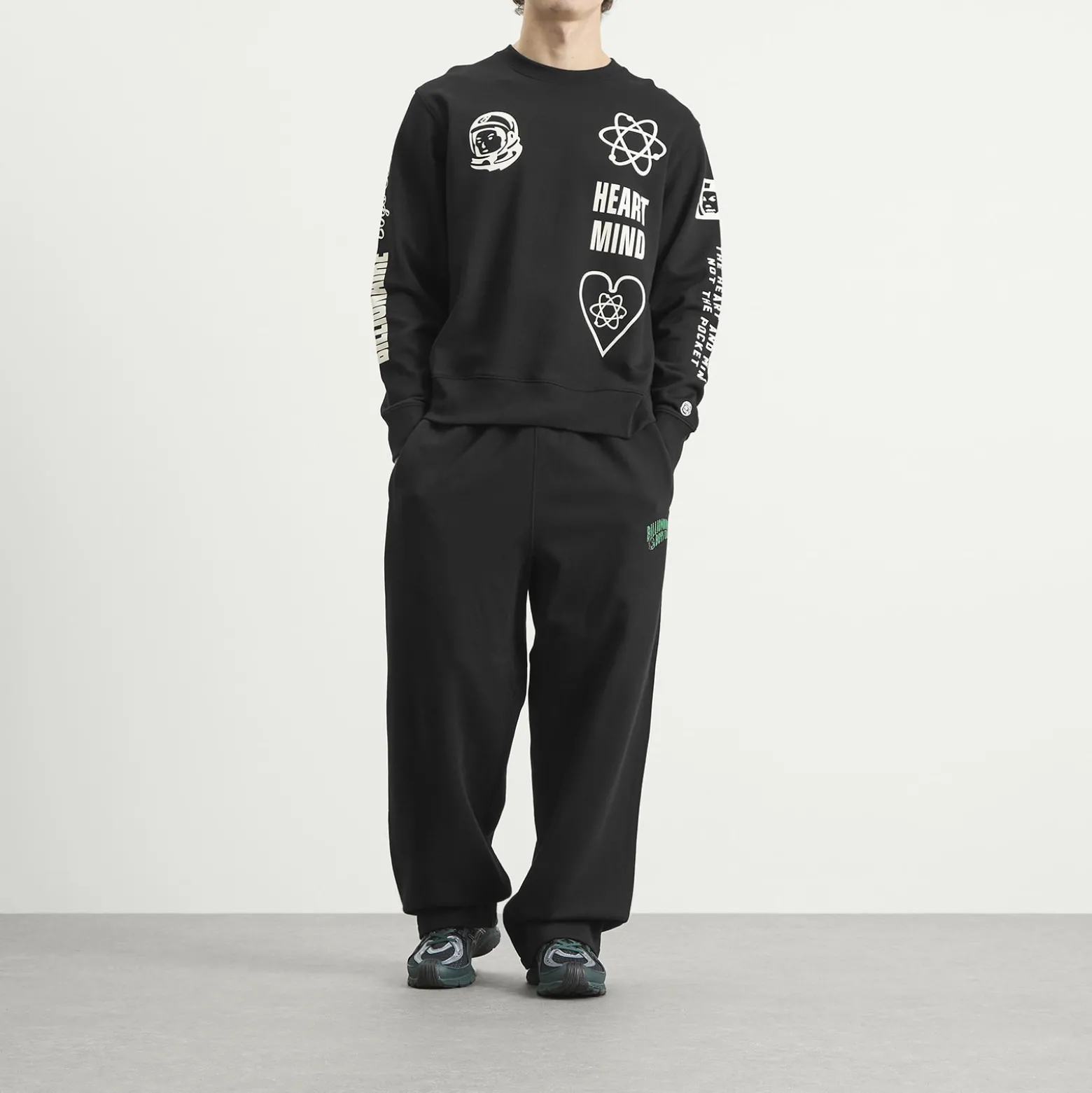 Billionaire Boys Club Arch Logo Wide Leg Sweatpants