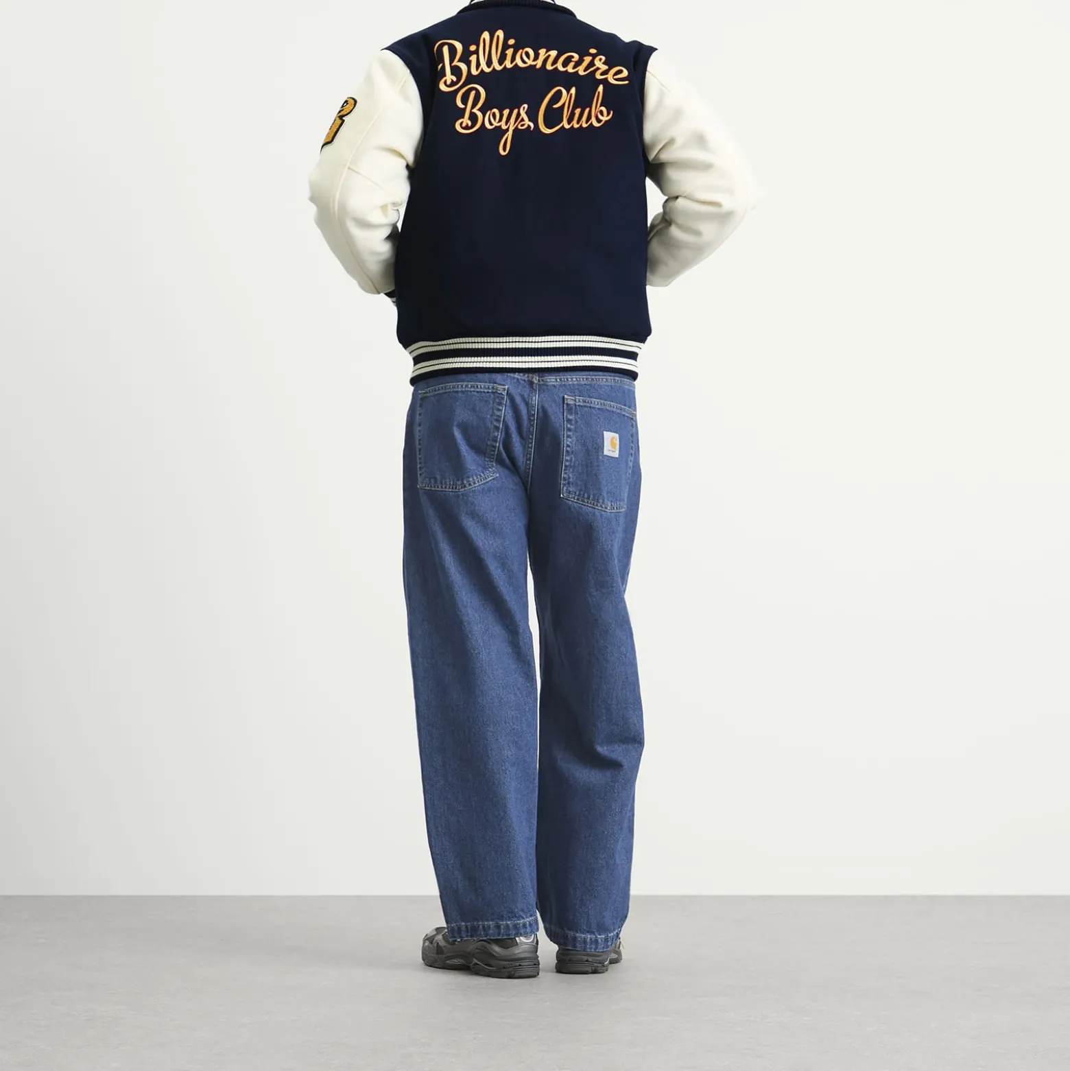 Billionaire Boys Club Fanfare Script Logo Varsity Jacket
