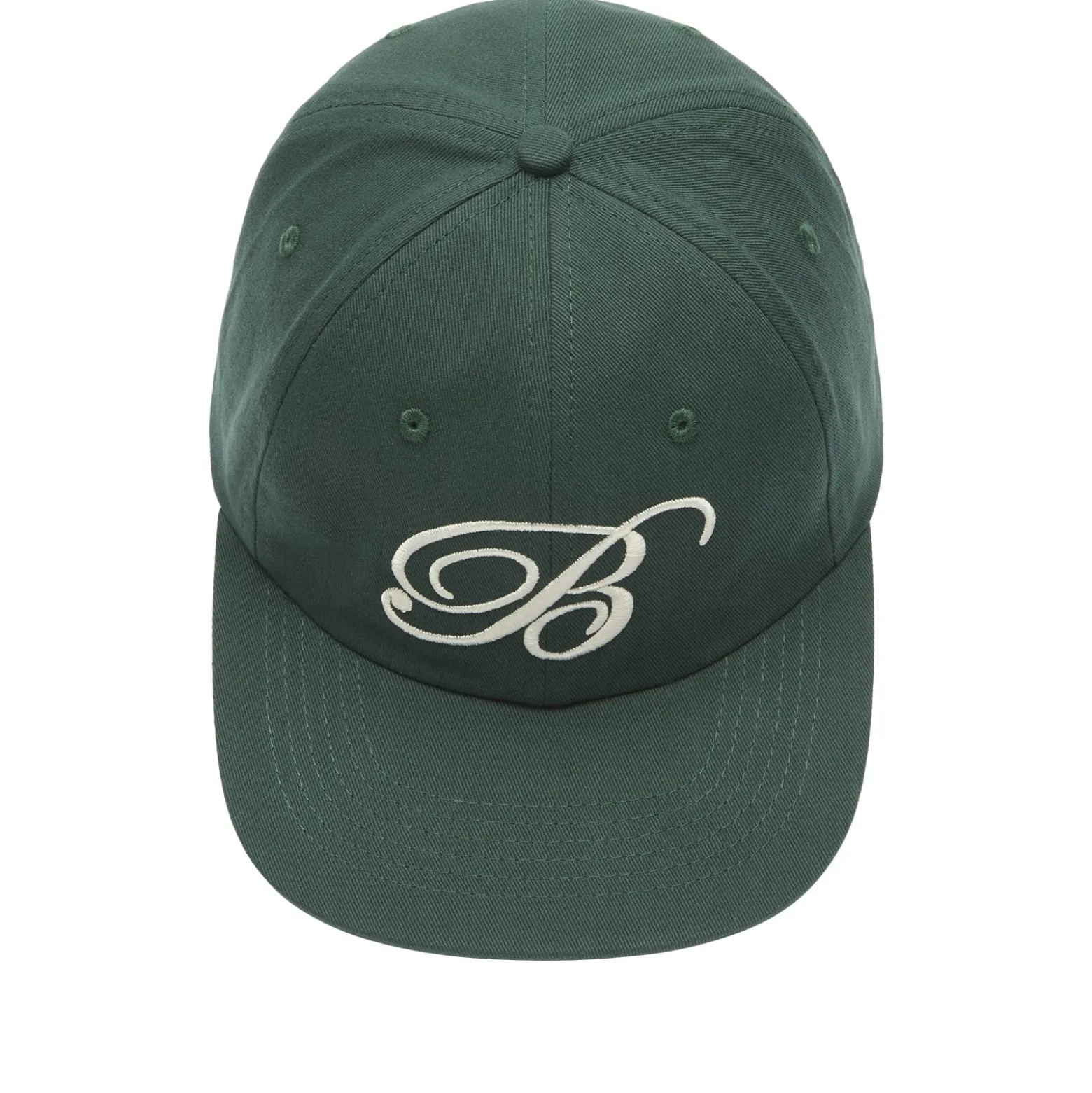 Bound Script Embroidered 6 Panel Cap
