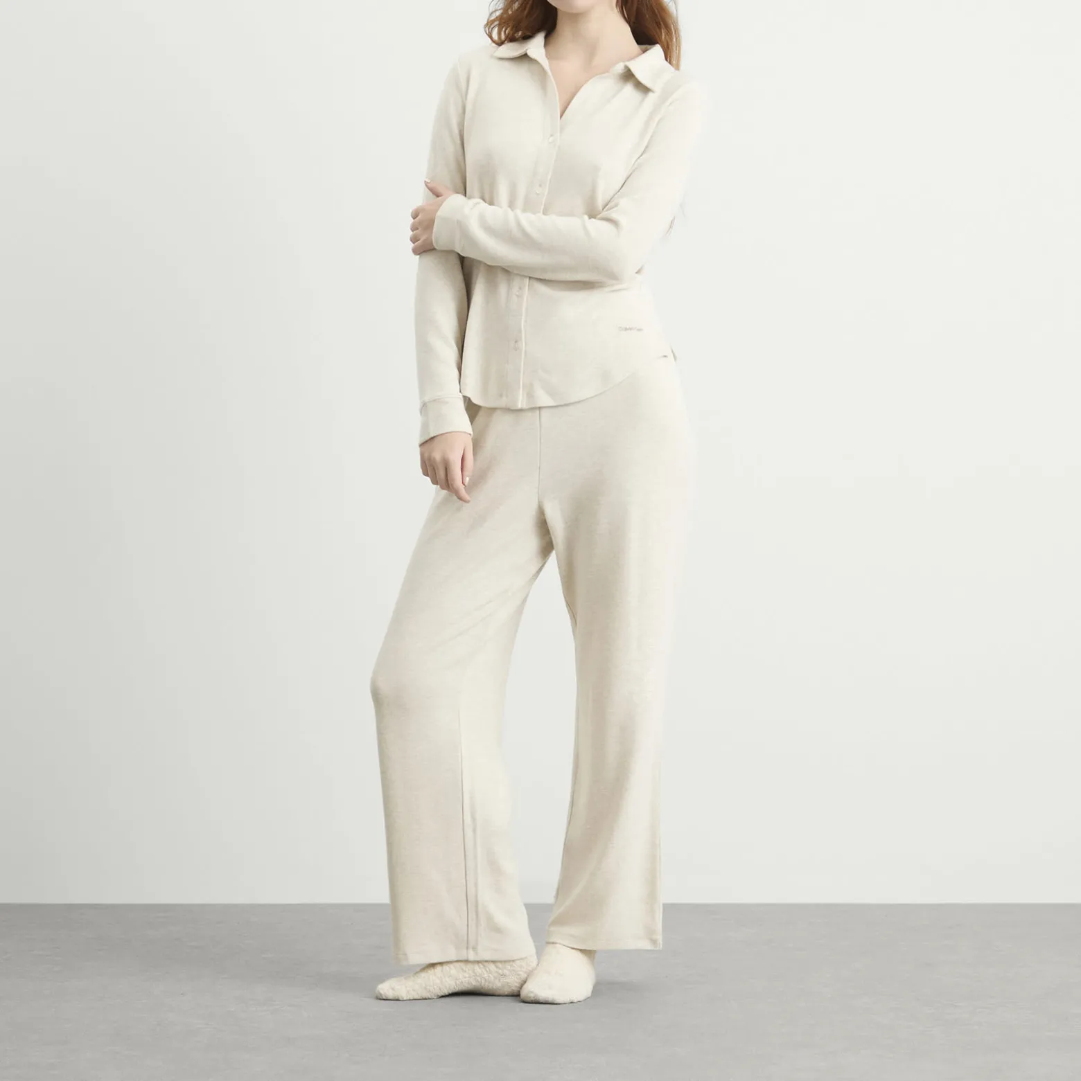 Calvin Klein Brushed Jersey Pyjama Set