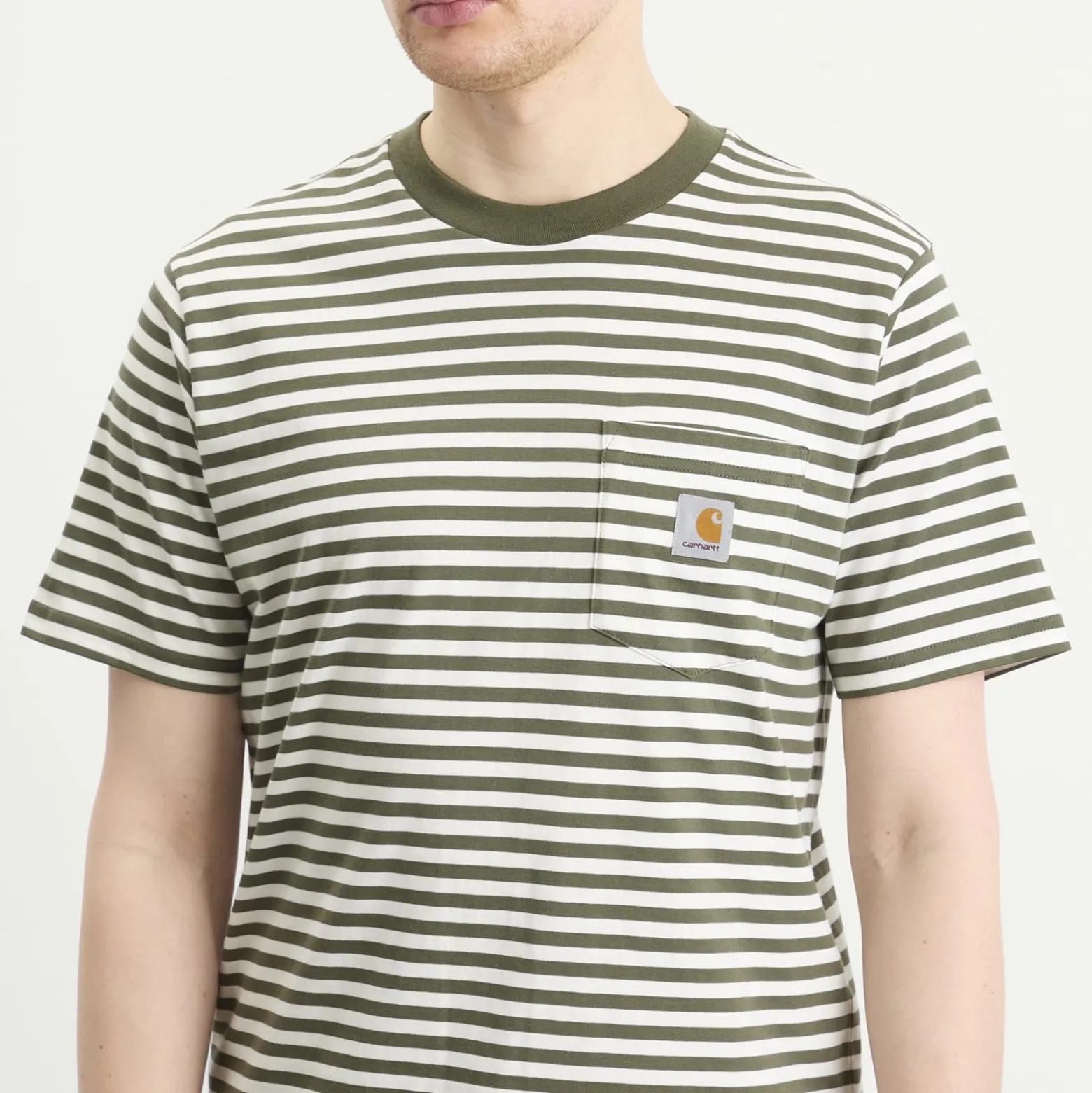 Carhartt WIP Ezra Stripe Pocket T-Shirt