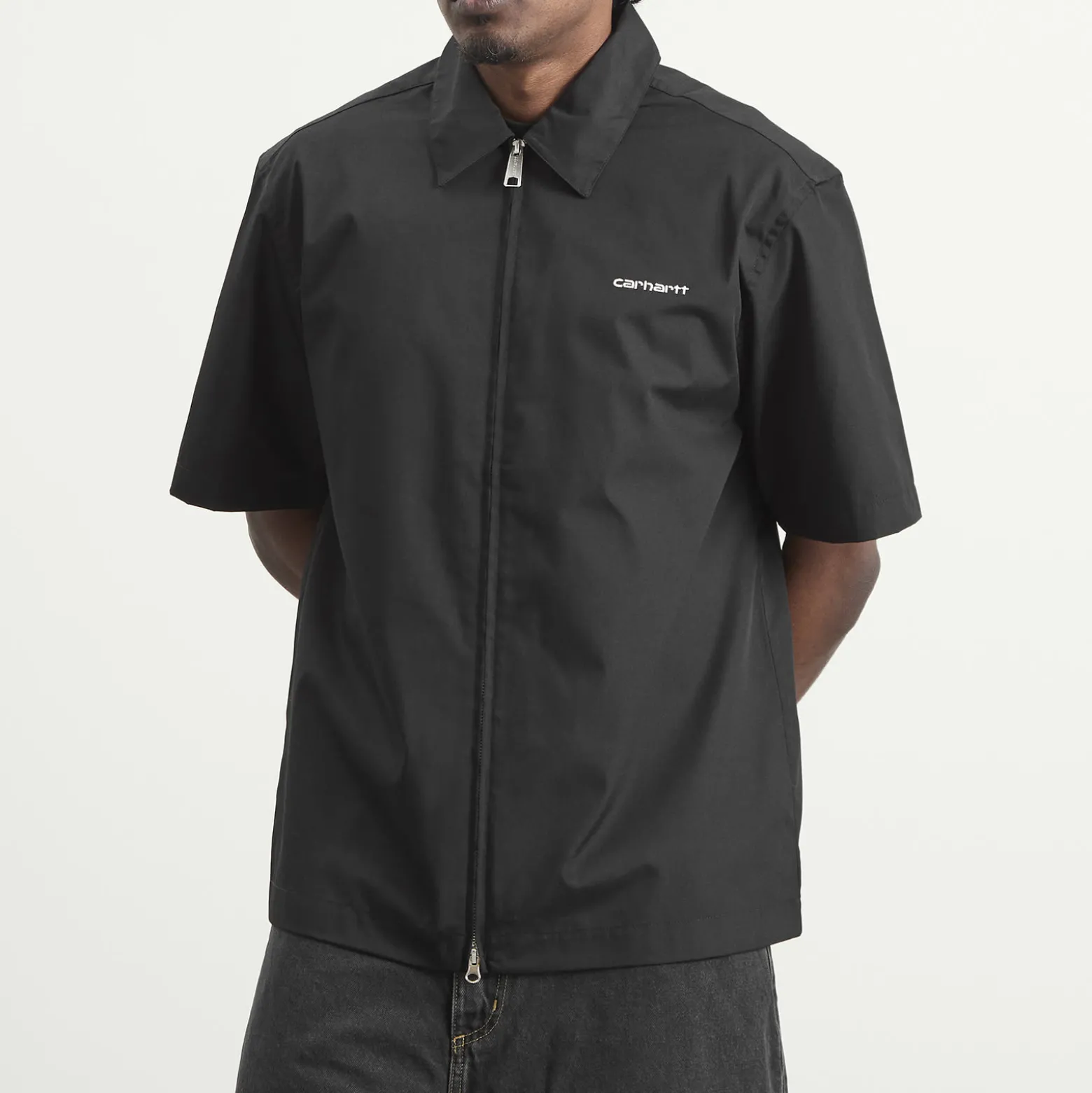 Carhartt WIP Short Sleeve Postal Zip Shirt
