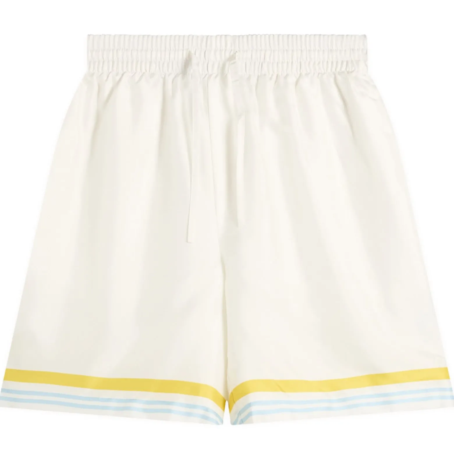 Casablanca Tennis Landscape Silk Shorts