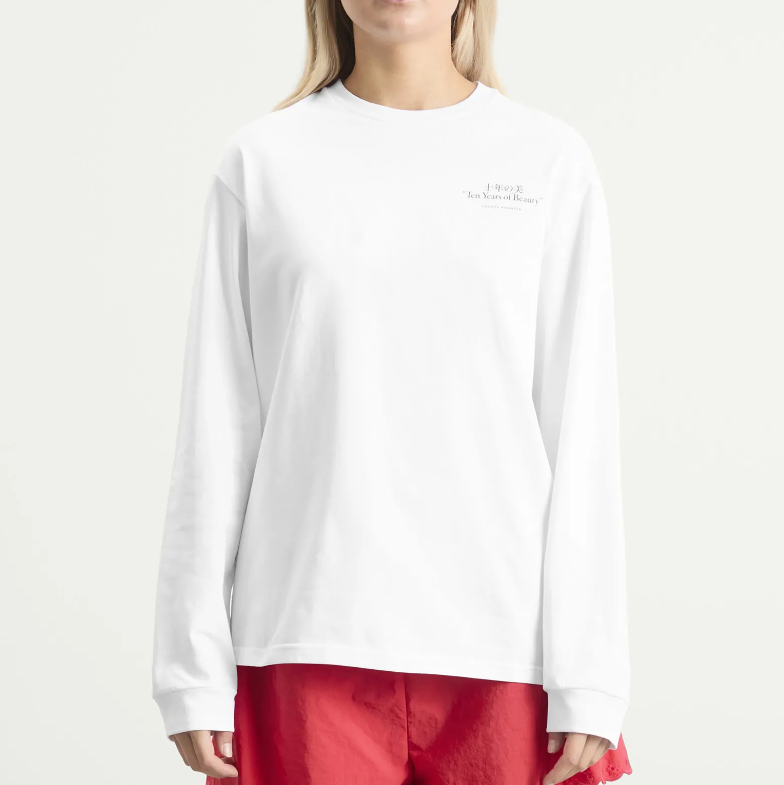 Cecilie Bahnsen Lily Long Sleeve T-Shirt
