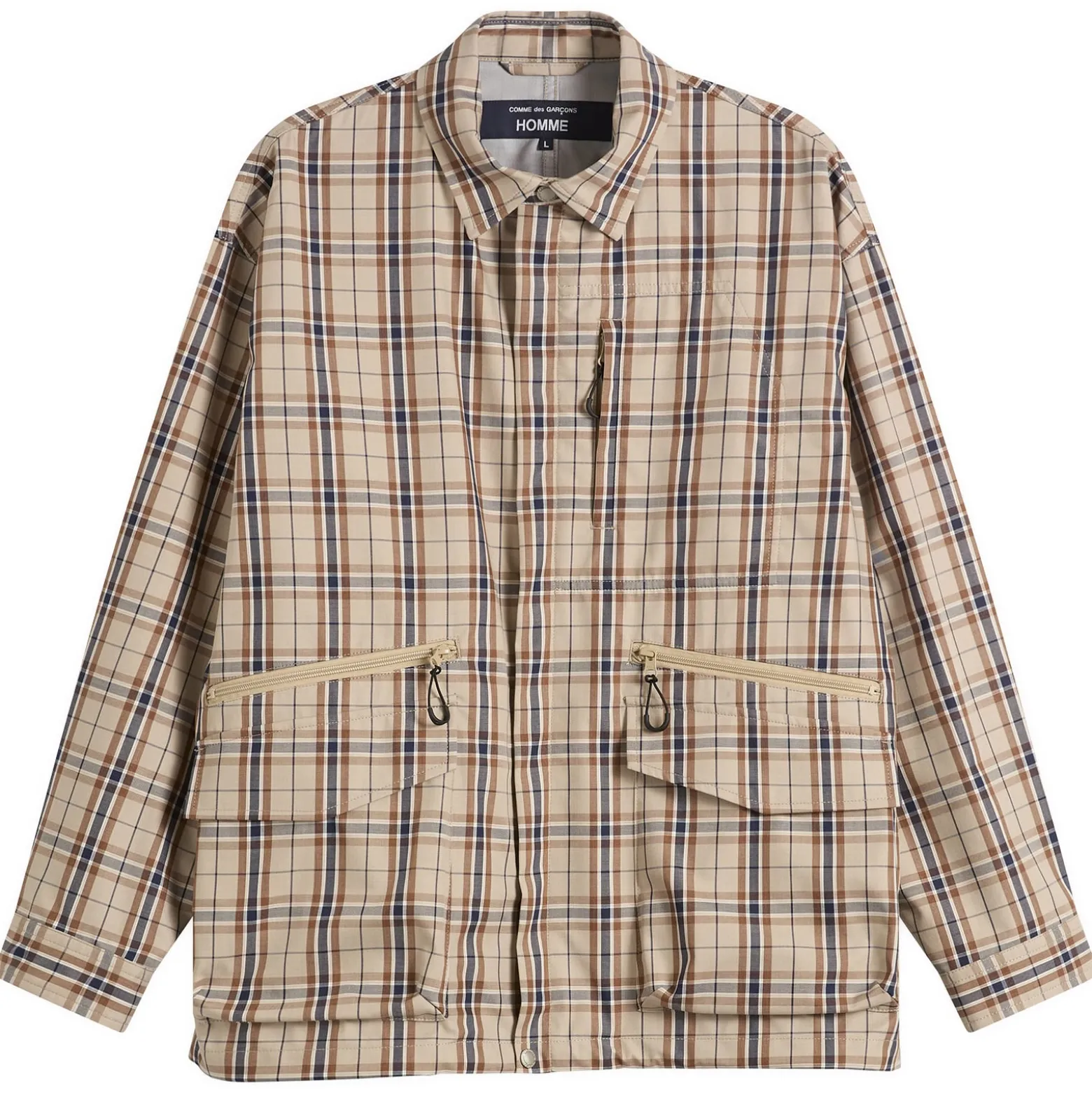 Comme des Garçons Homme Check Triple Layer Jacket