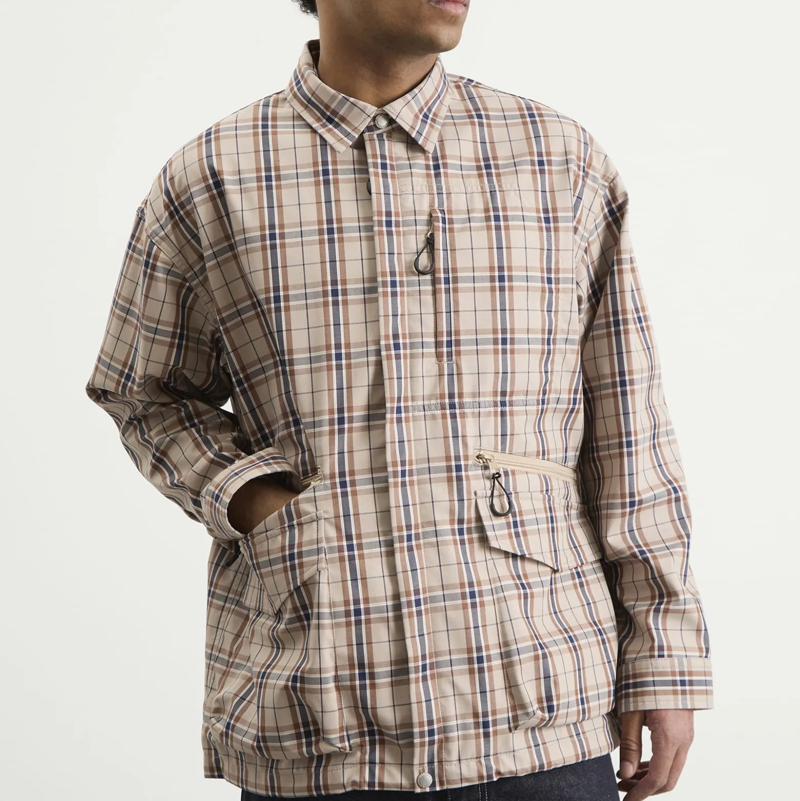Comme des Garçons Homme Check Triple Layer Jacket