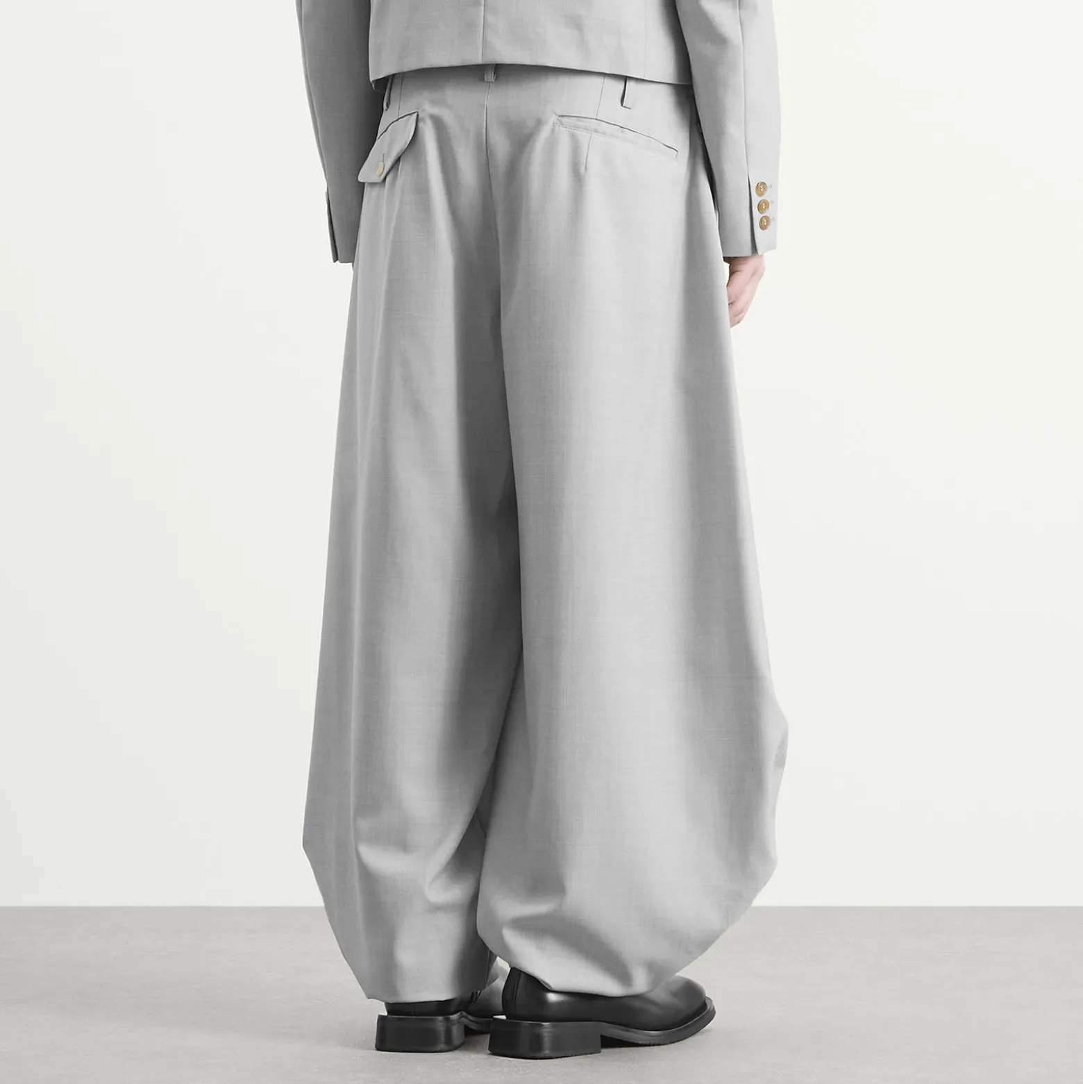 Comme des Garçons Homme Plus Cuffed Structure Shorts