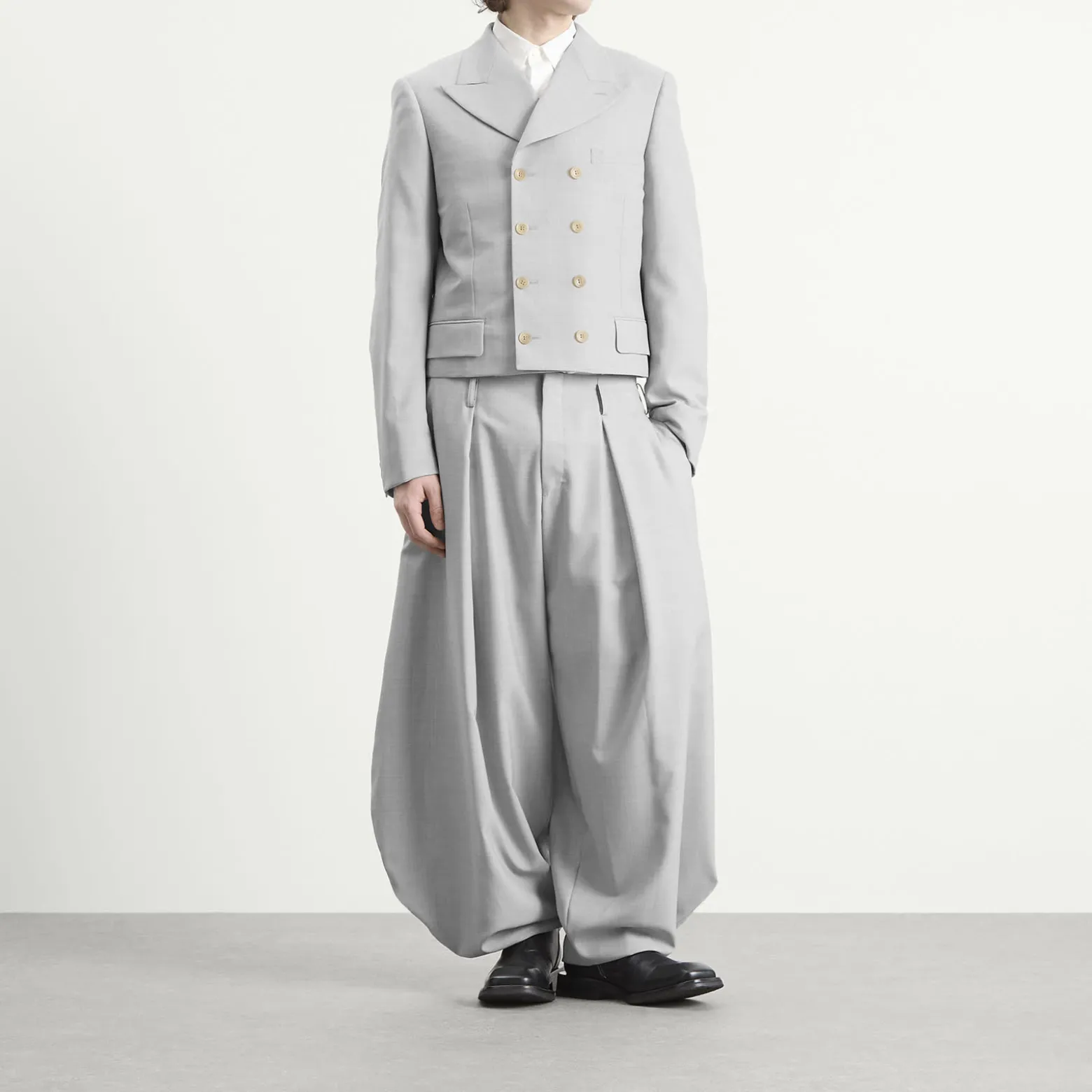 Comme des Garçons Homme Plus Cuffed Structure Shorts