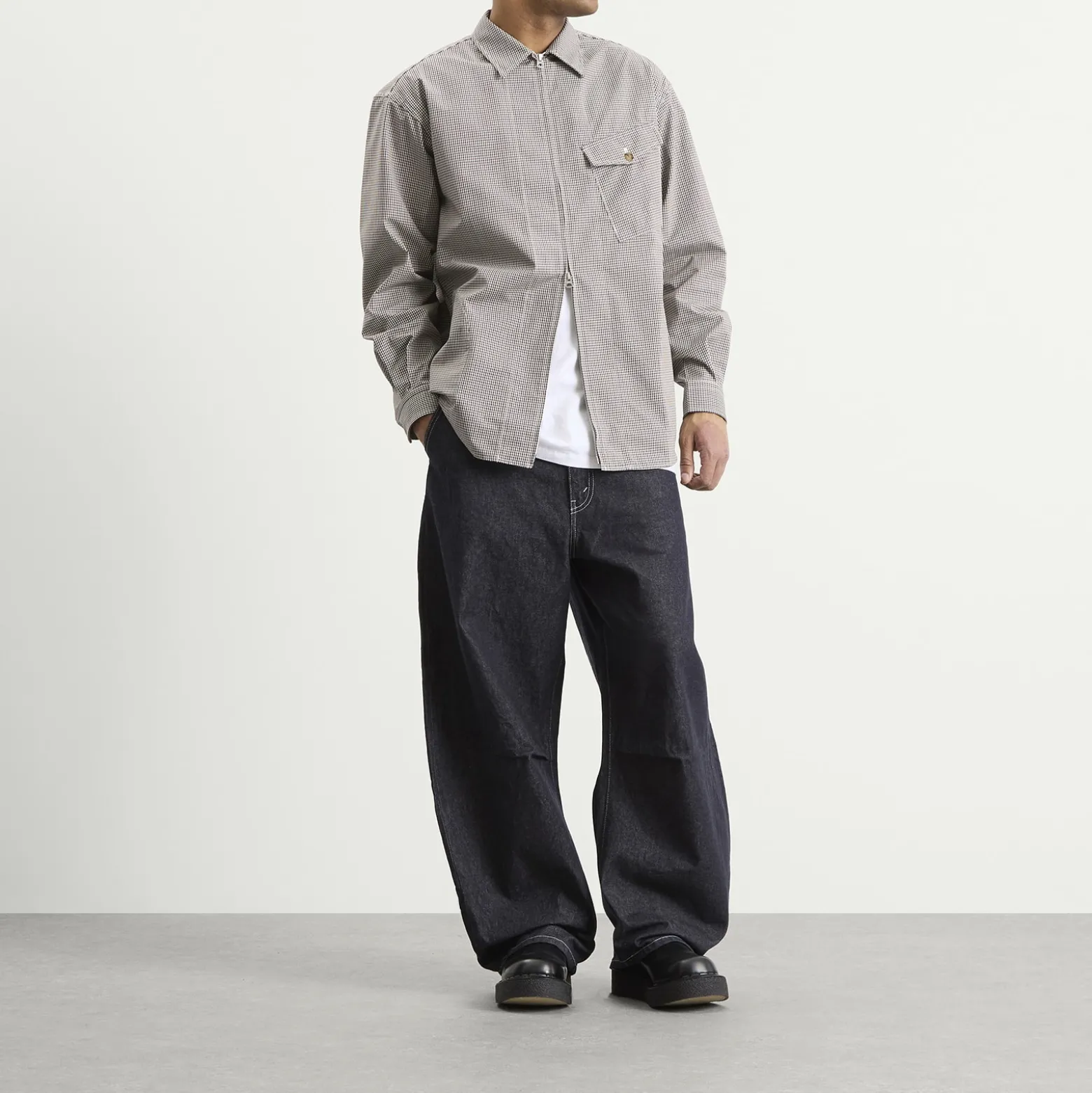 Comme des Garçons Homme Washed Barrel Jeans