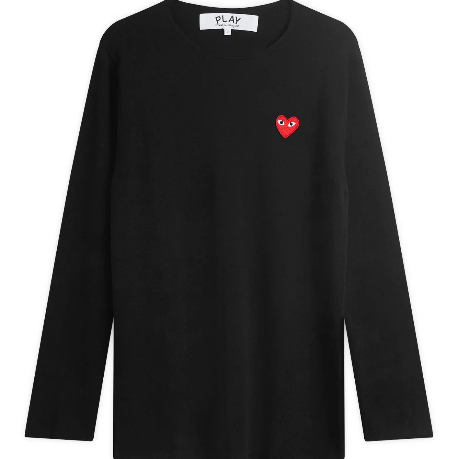 Comme des Garçons Play U Sweater Red Emblem Knit