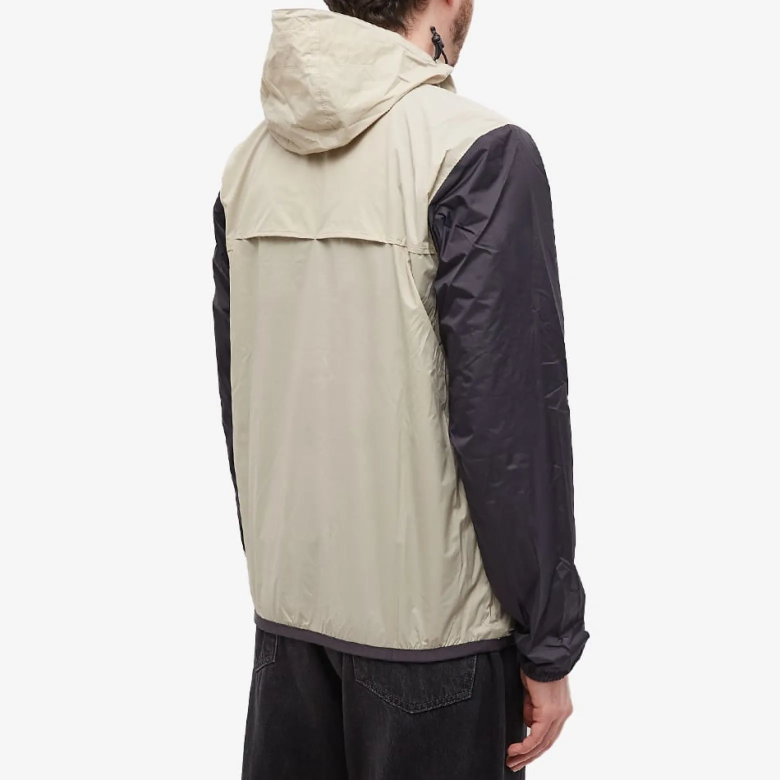 Comme des Garçons Play x K-Way Half Zip Block Colour Jacket