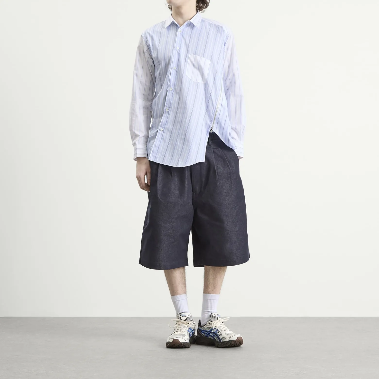 Comme des Garçons SHIRT Striped Poplin Shirt