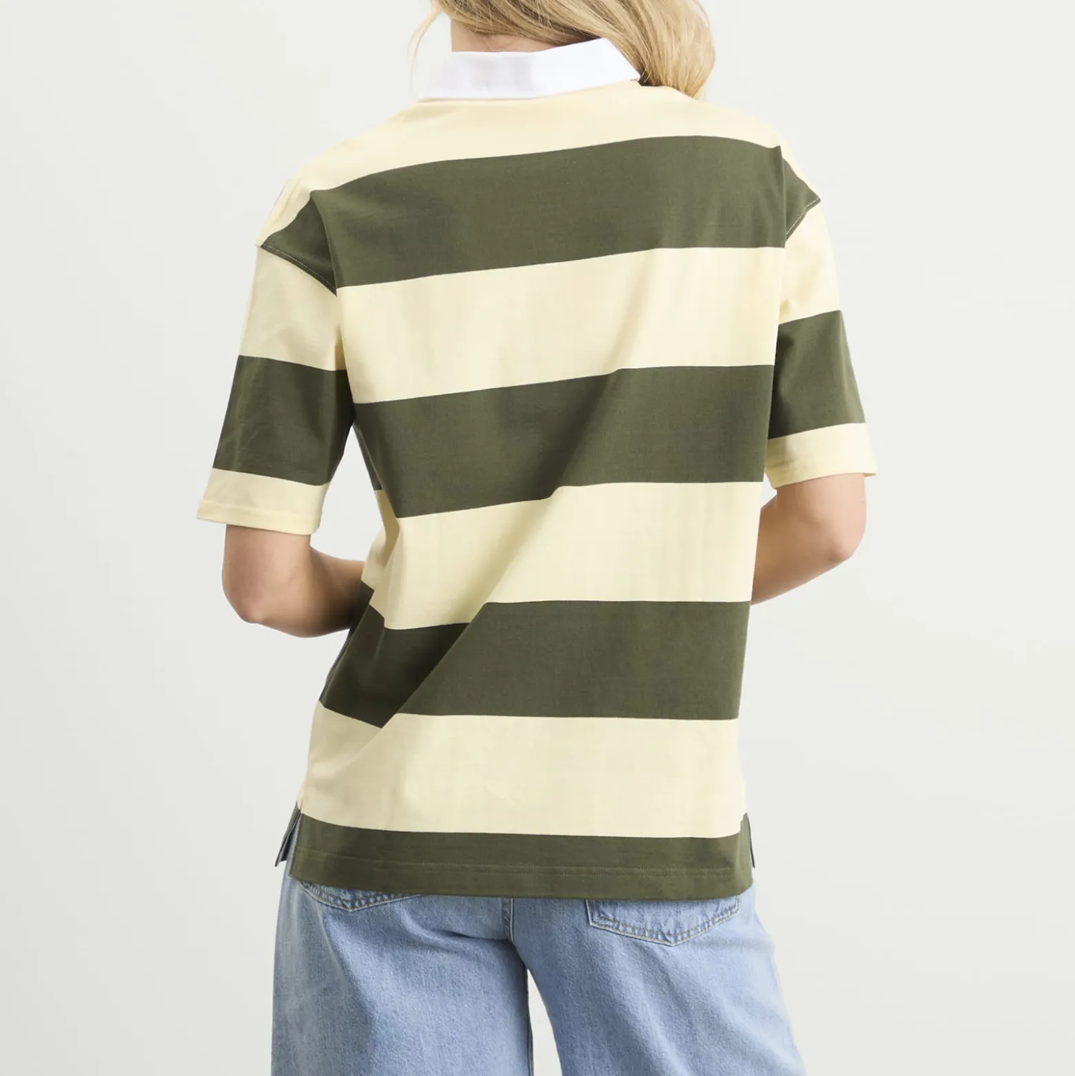 Coperni Striped Polo Top