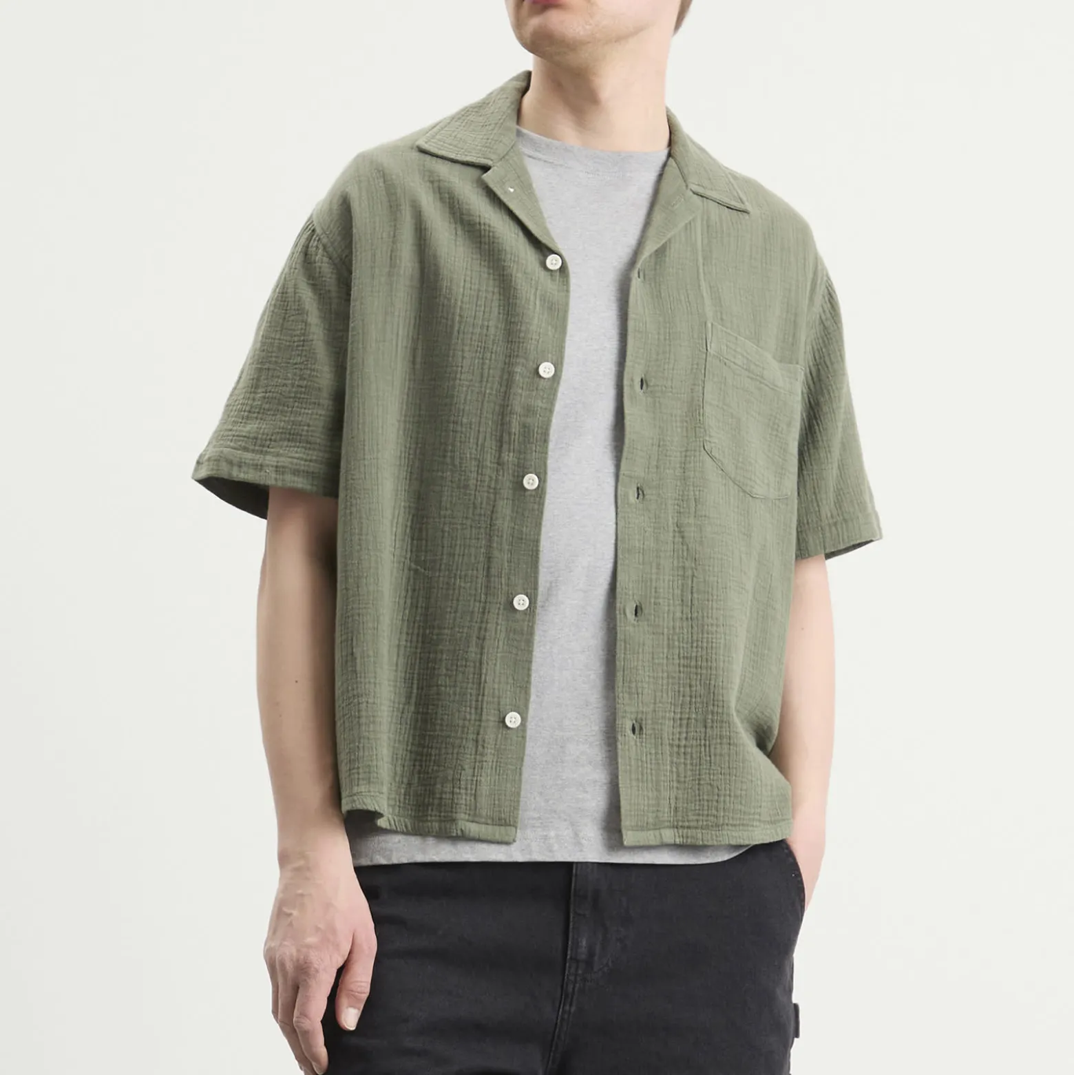 Corridor Double Cloth Short Sleeve Shirt