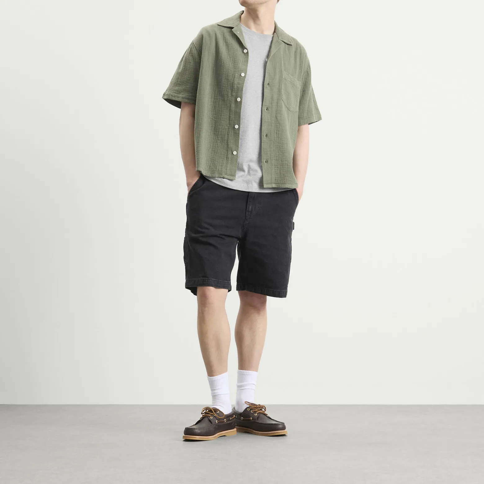 Corridor Double Cloth Short Sleeve Shirt