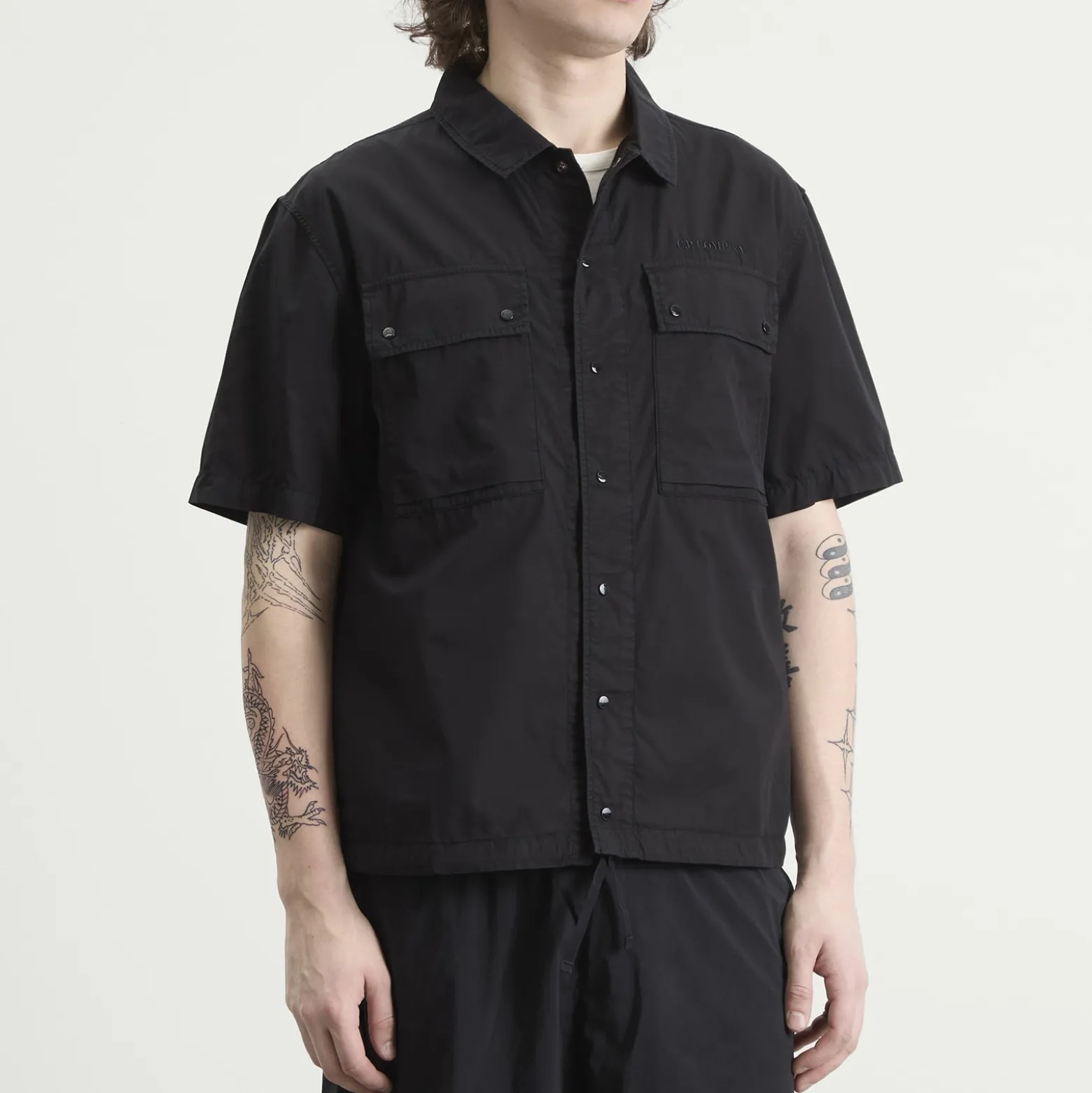C.P. Company Ripstop Short Sleeve Overshirt