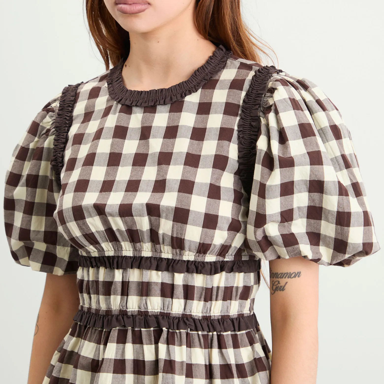 Damson Madder Everly Ruffle Blouse