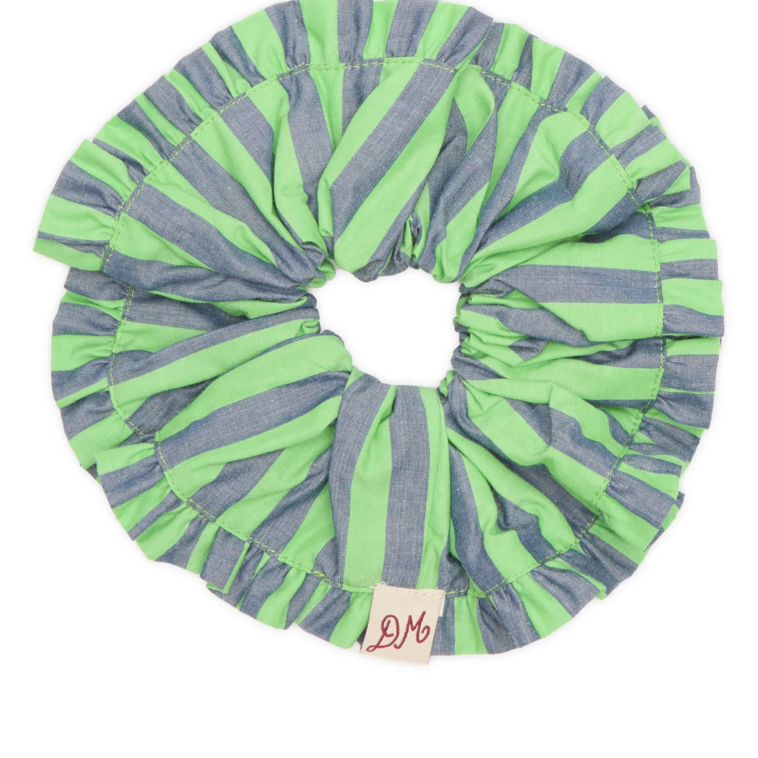 Damson Madder Garter Scrunchie