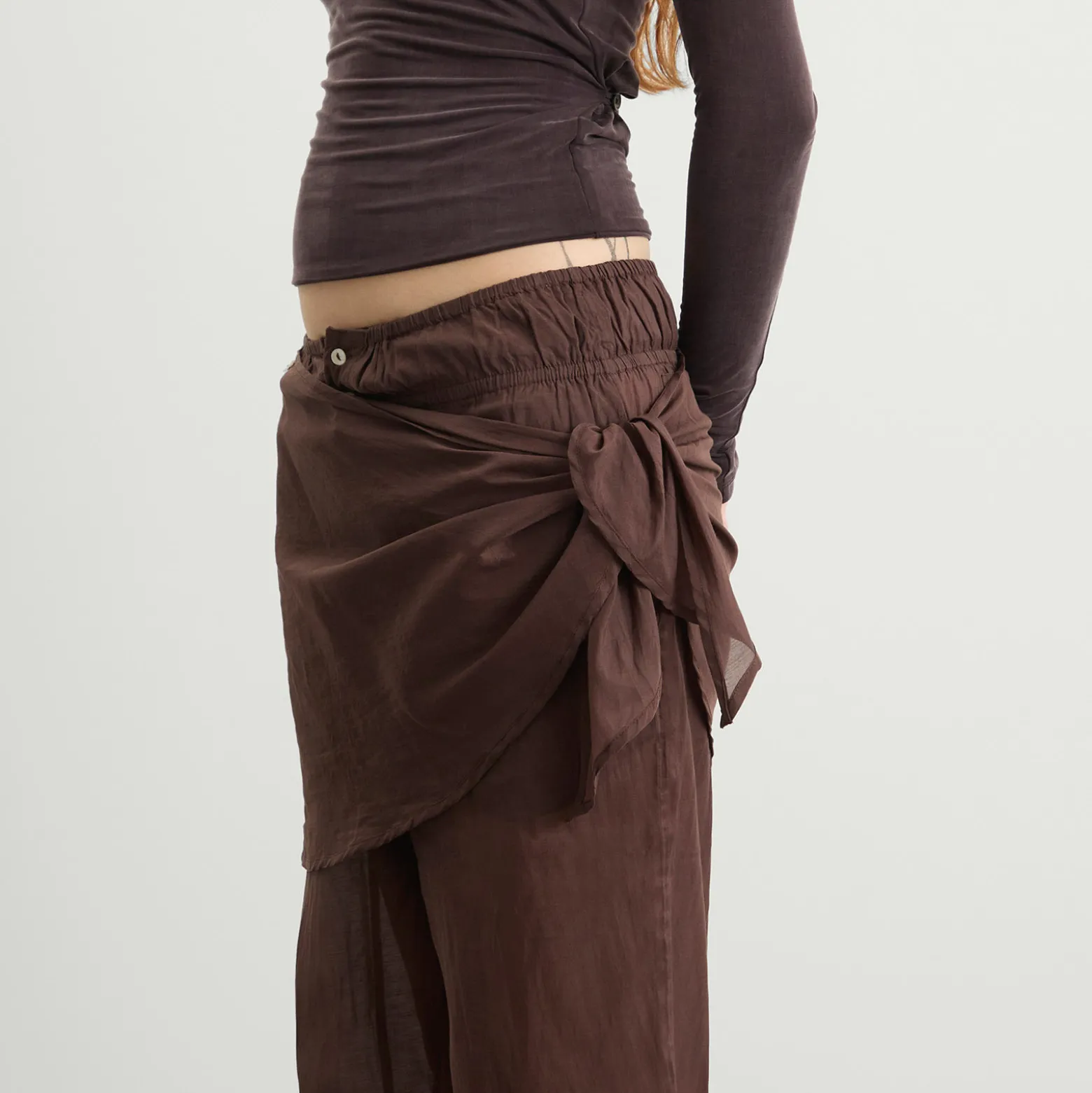 Damson Madder Paula Sarong Trousers Presented By END.