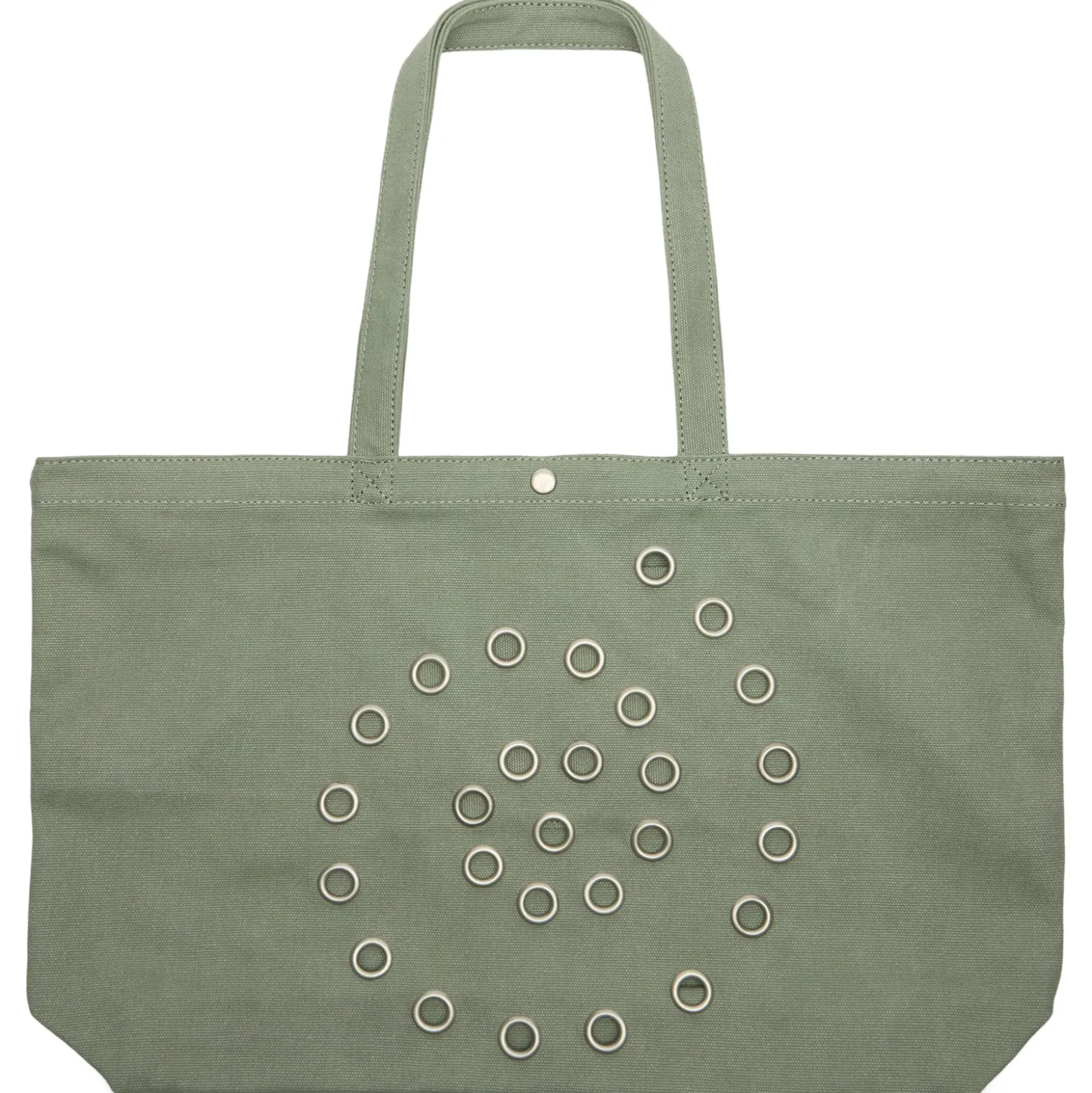 Damson Madder Raine Swirly Eyelet Tote Bag - Mint