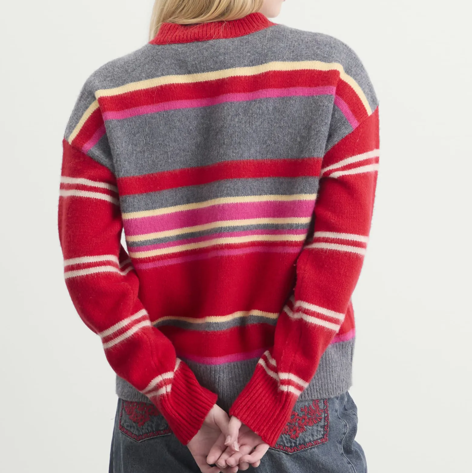Damson Madder Rene V Jumper
