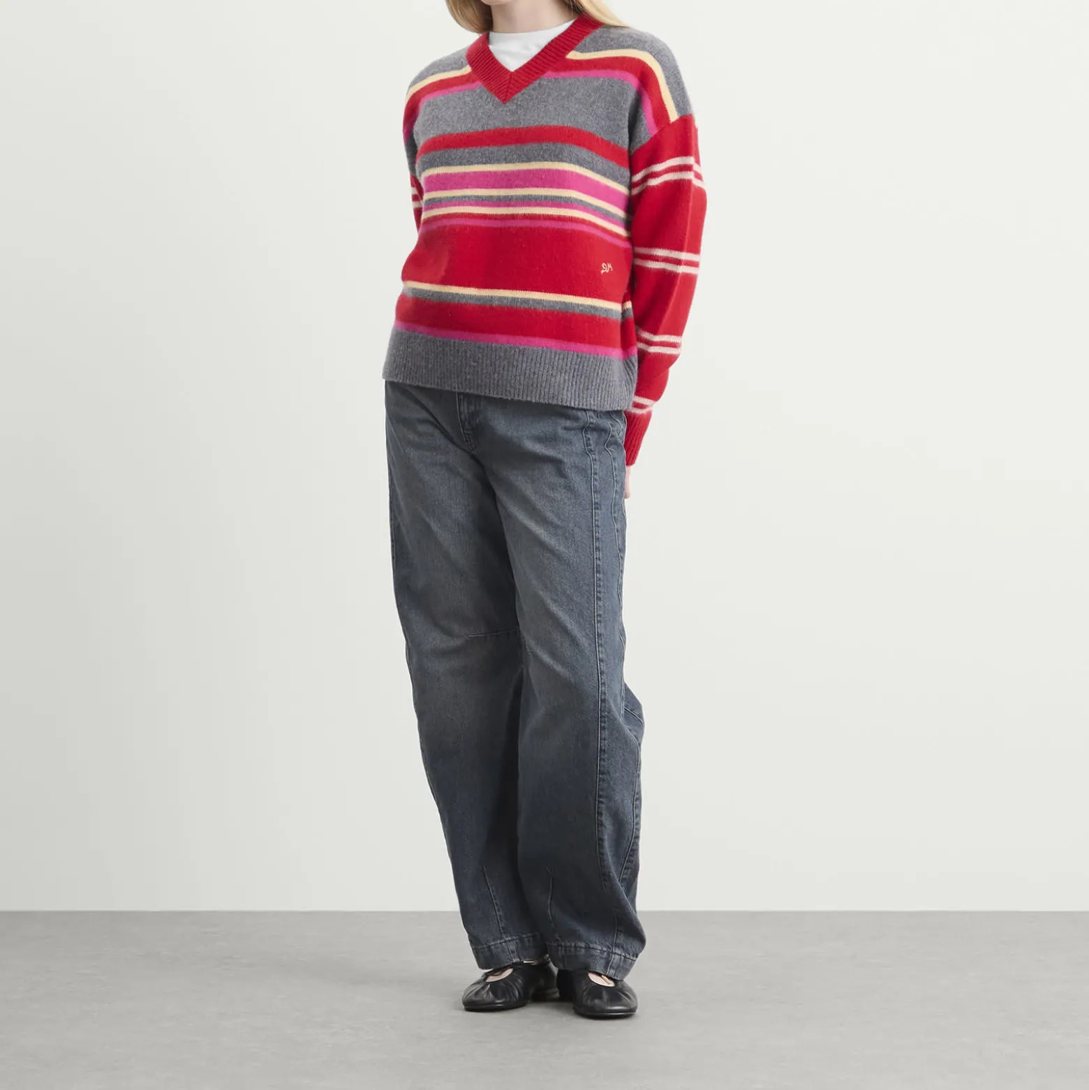 Damson Madder Rene V Jumper