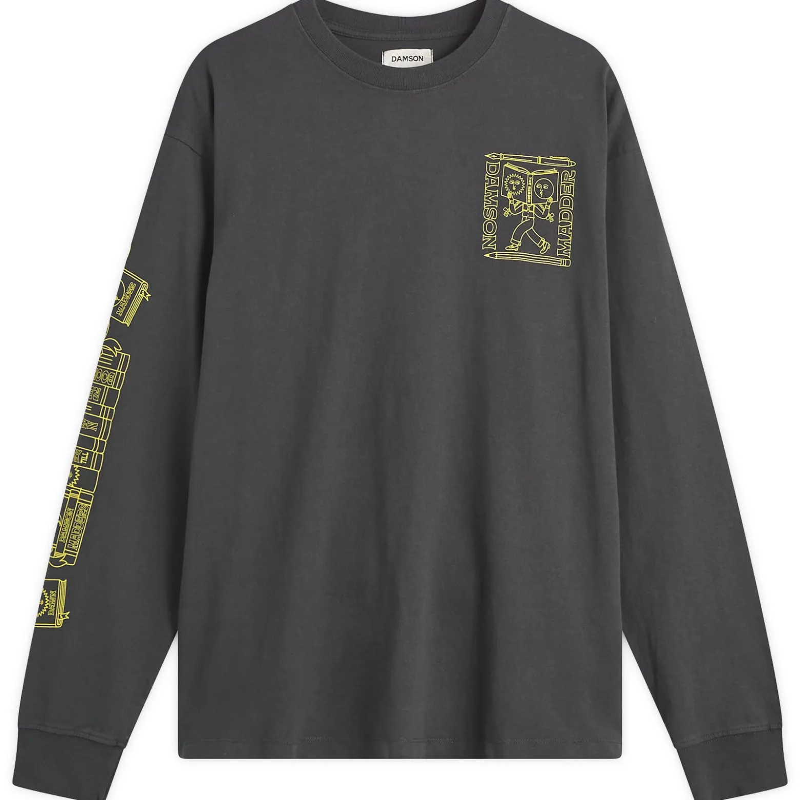 Damson Madder The Reader Long Sleeve T-Shirt