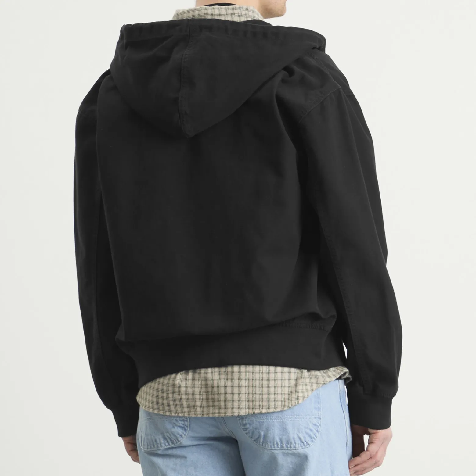 Dickies Unlined Canvas Hooded Bomber Jacket