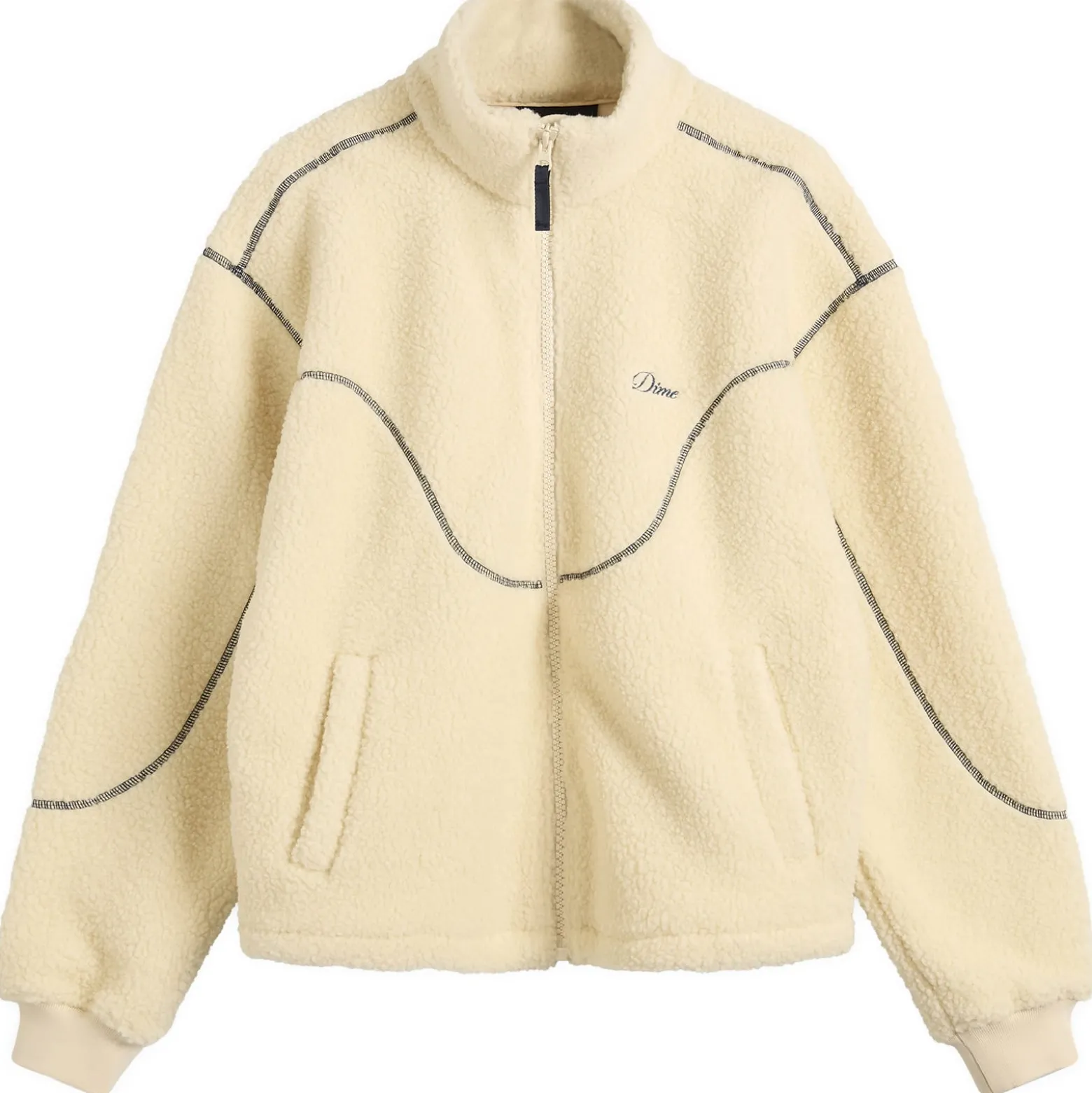 Dime Polar Fleece Sherpa Zip