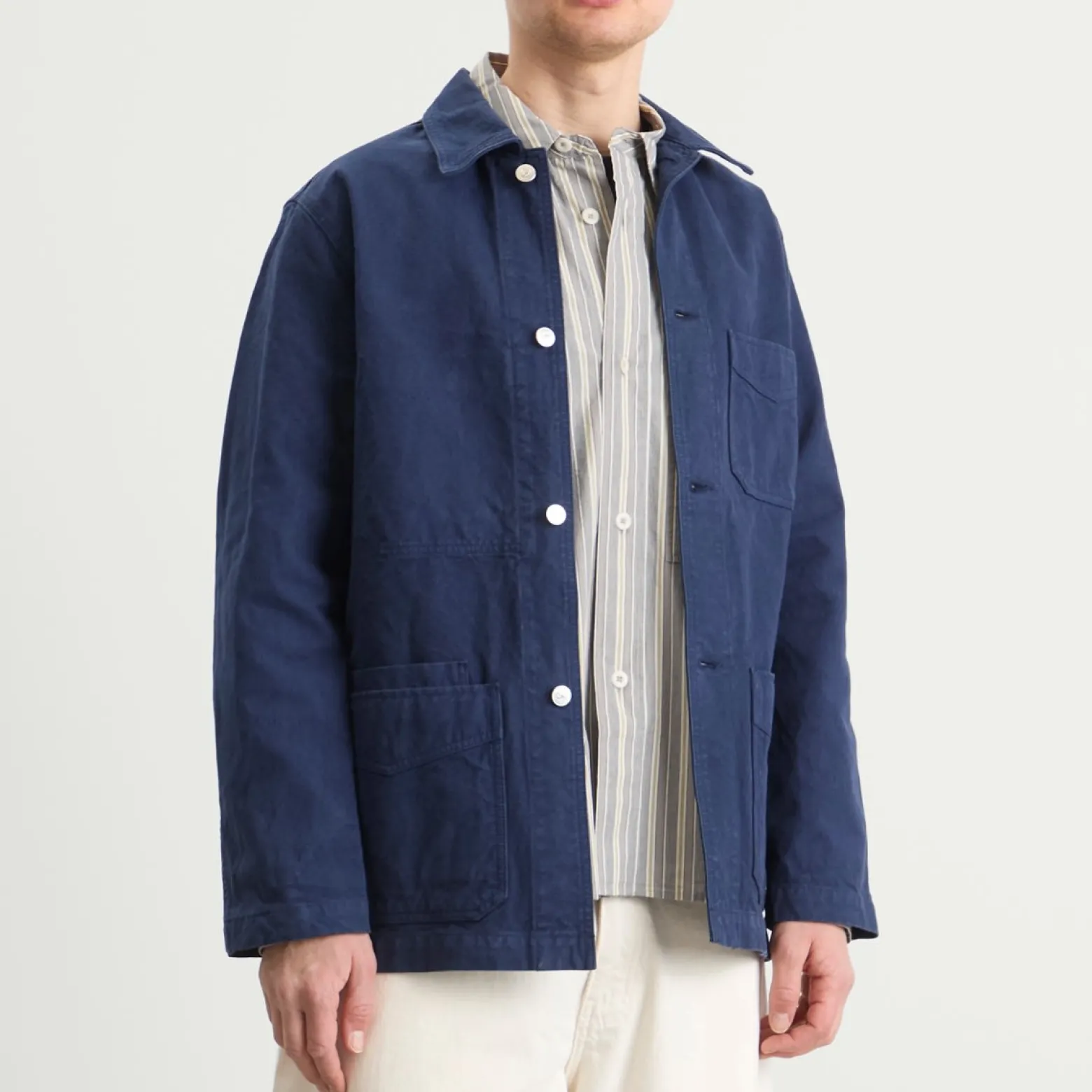Drake's Canvas Chore Jacket