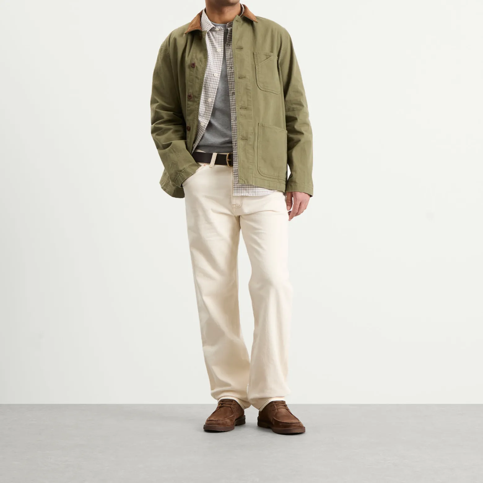 Drake's Twill Fatigue Jacket