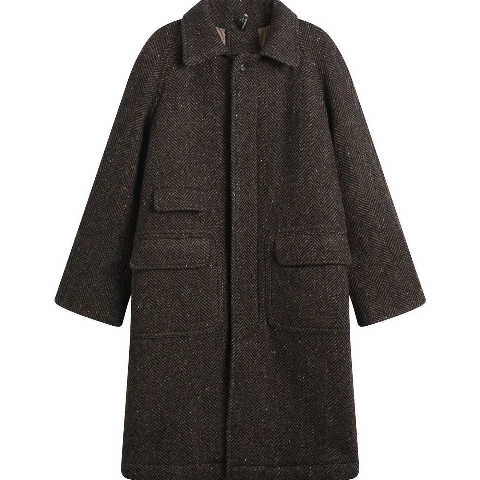 Drake's x Nanga Raglan Overcoat