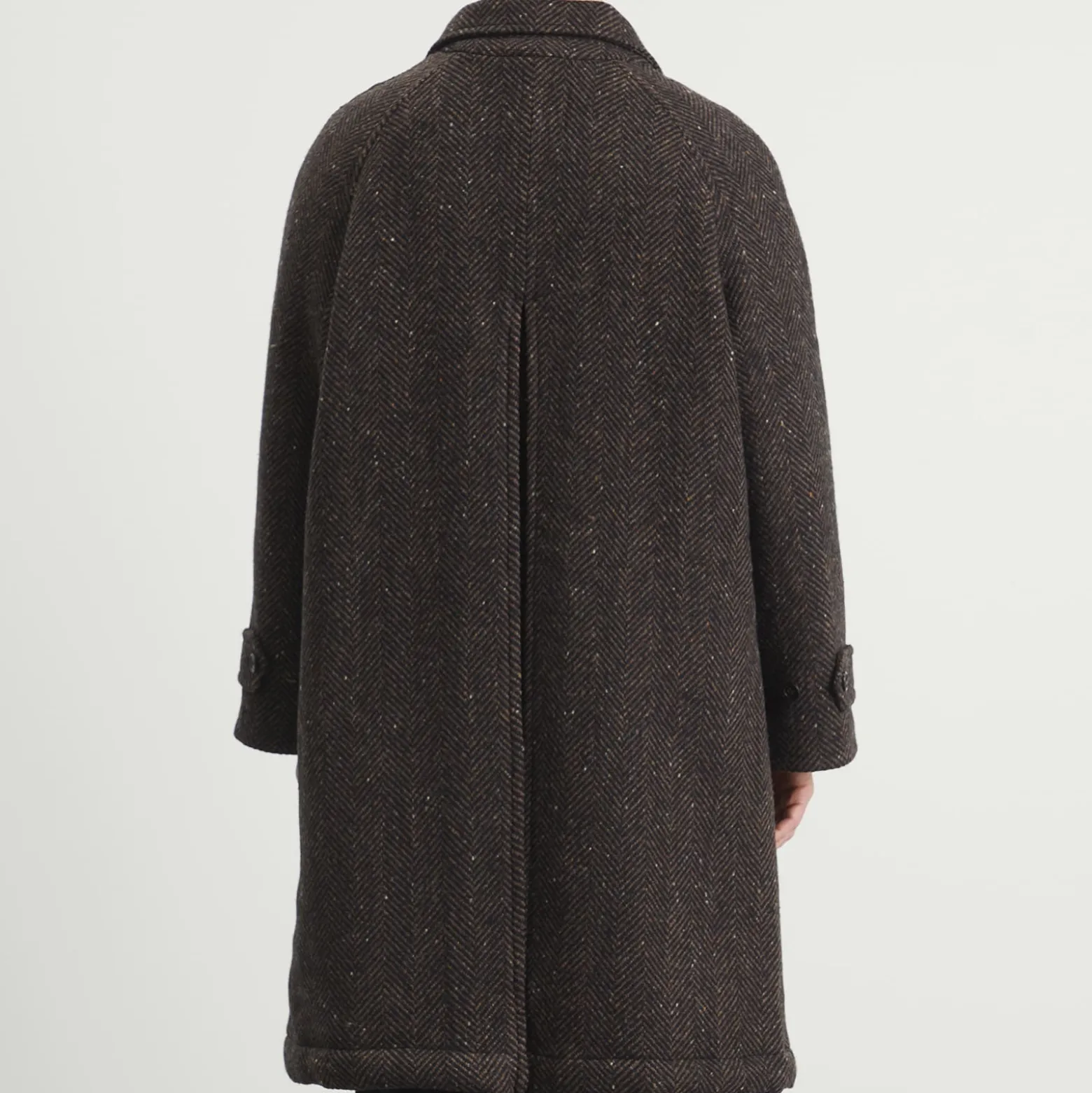 Drake's x Nanga Raglan Overcoat
