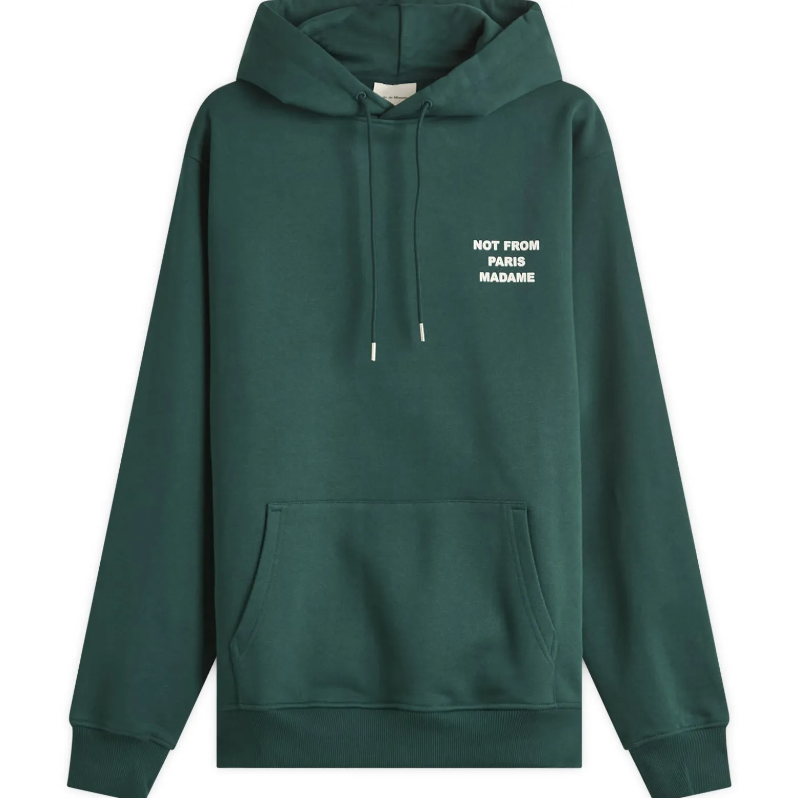Drôle de Monsieur Not From Paris Madame Slogan Hoodie