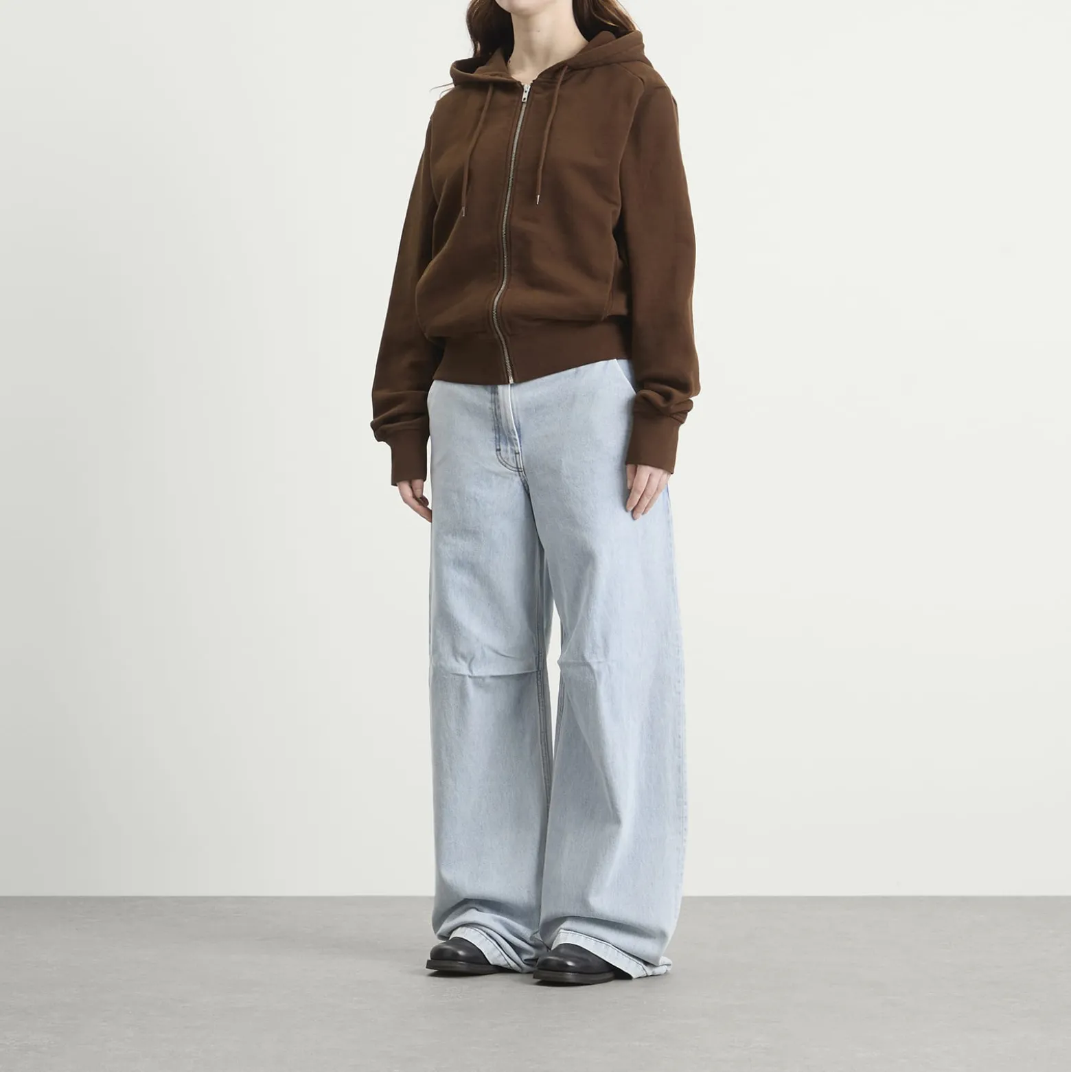 Entire Studios Slim Zip Up Hoodie