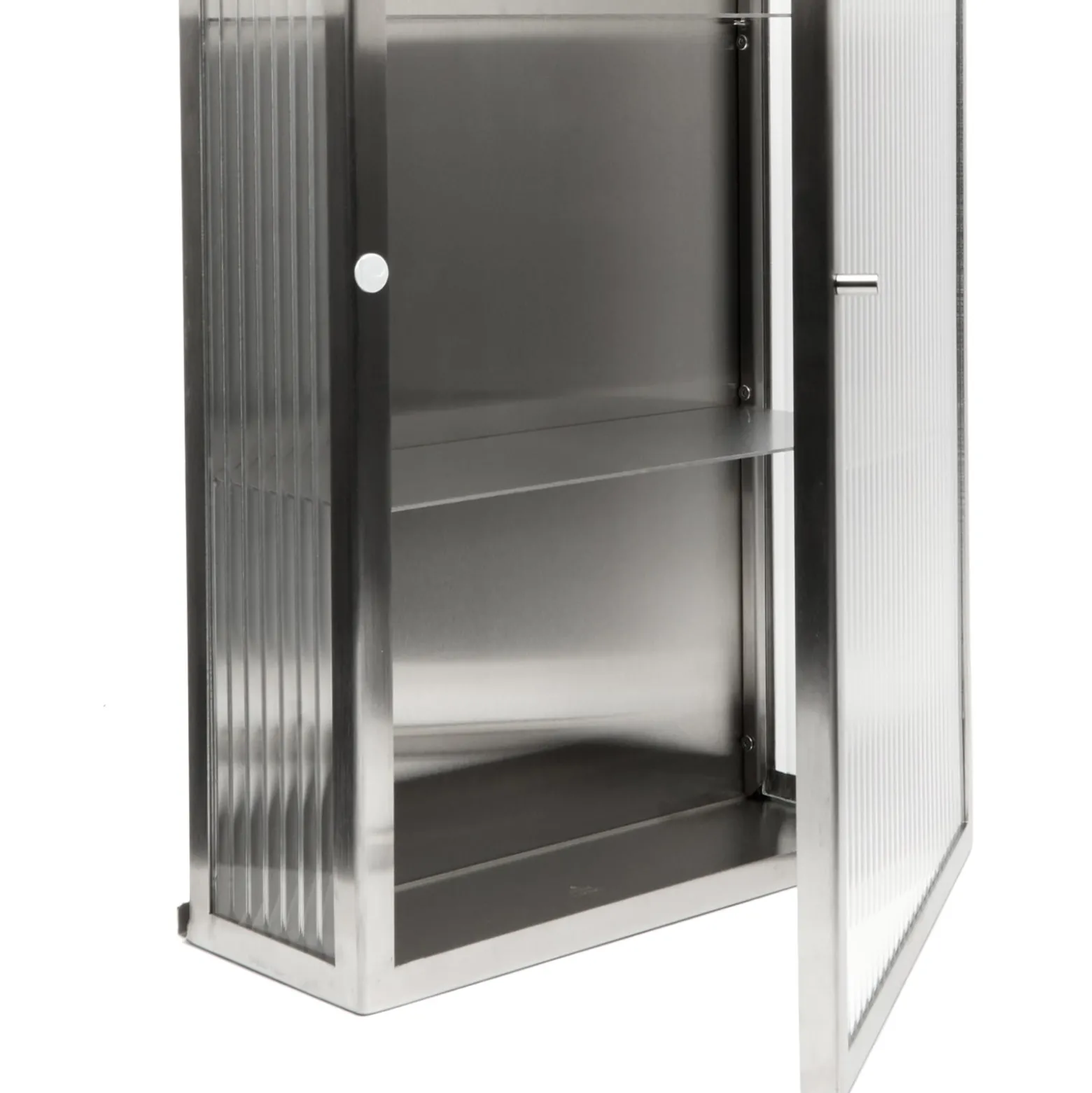 ferm LIVING Haze Wall Cabinet - Reeded Glass
