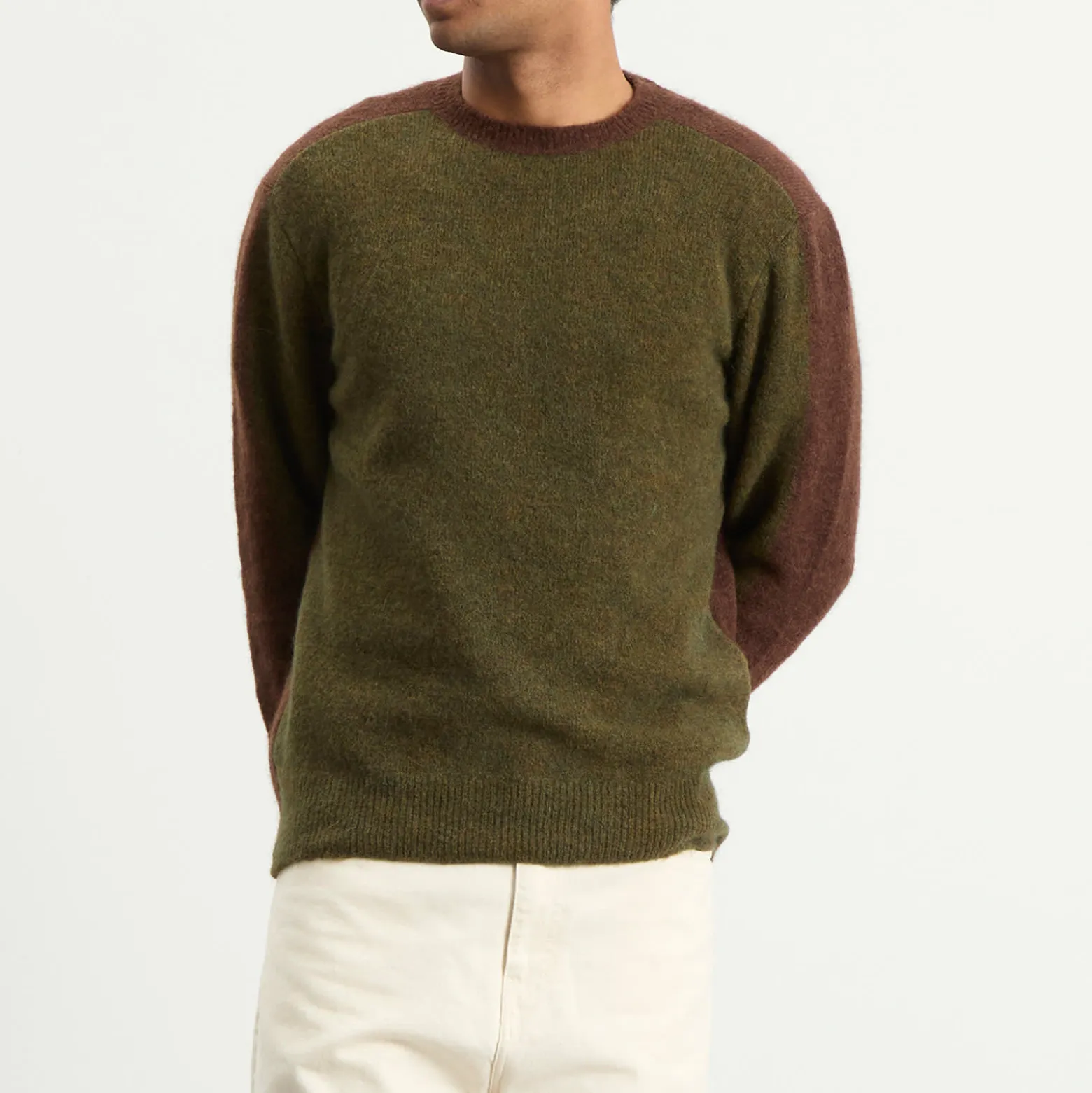 Foret Alpine Conrast Crew Neck Jumper