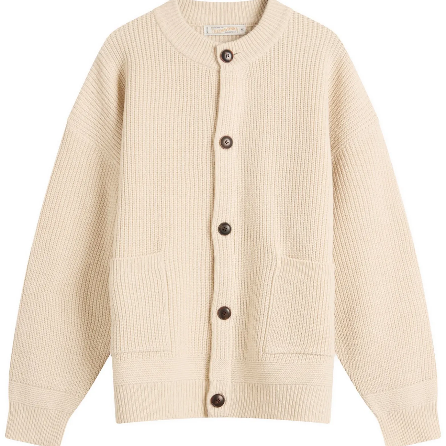 FrizmWORKS Heavy Wool Round Cardigan