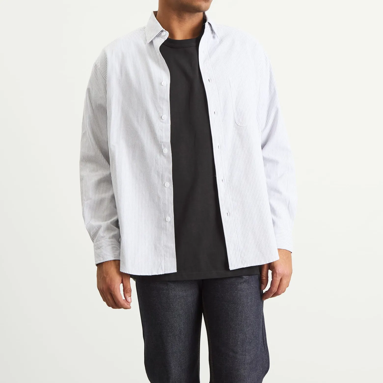 FrizmWORKS OG Stripe Oversized Shirt