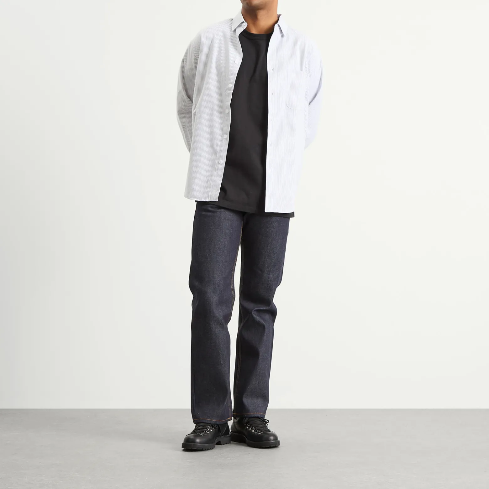 FrizmWORKS OG Stripe Oversized Shirt