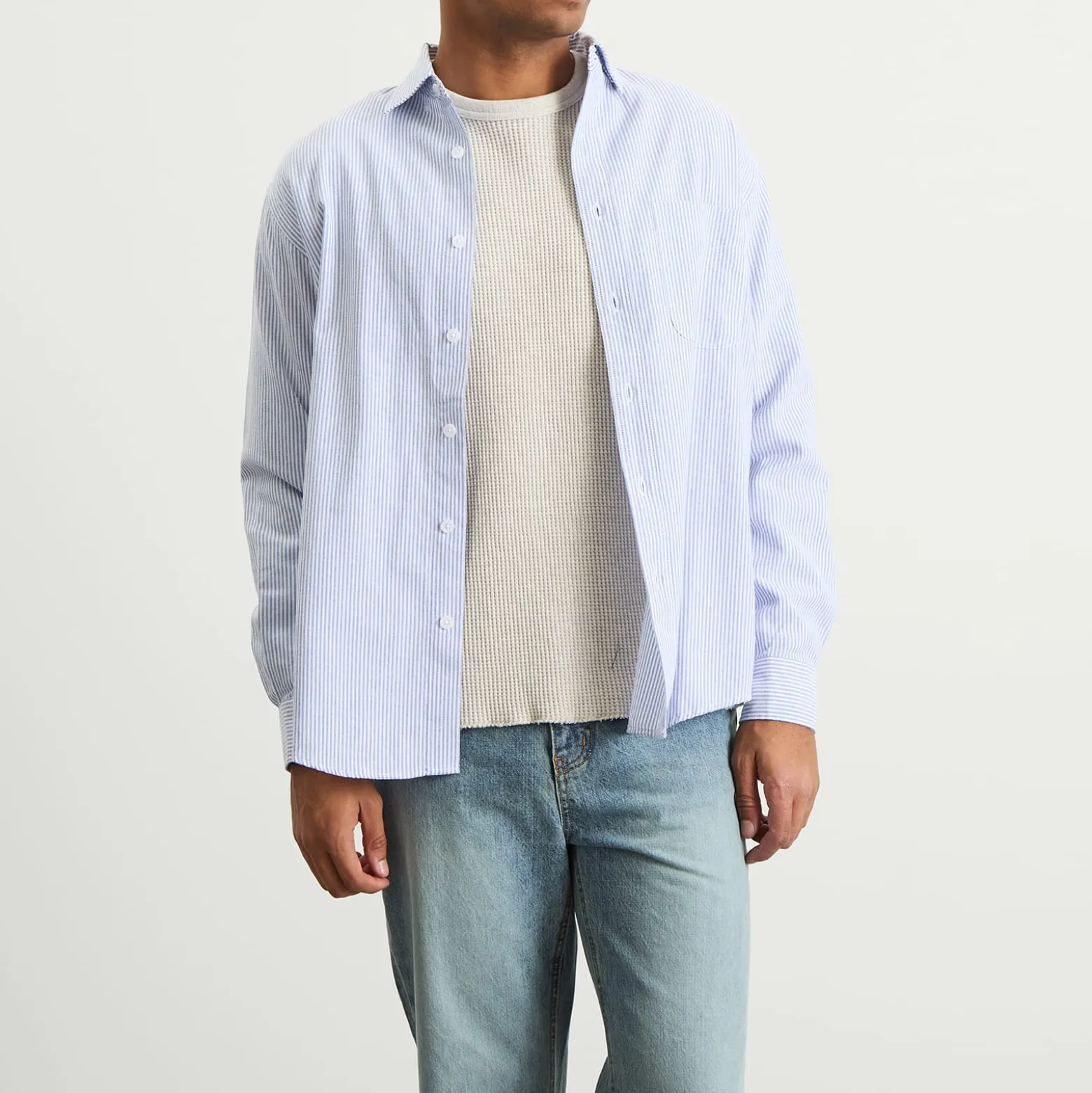 FrizmWORKS OG Stripe Oversized Shirt