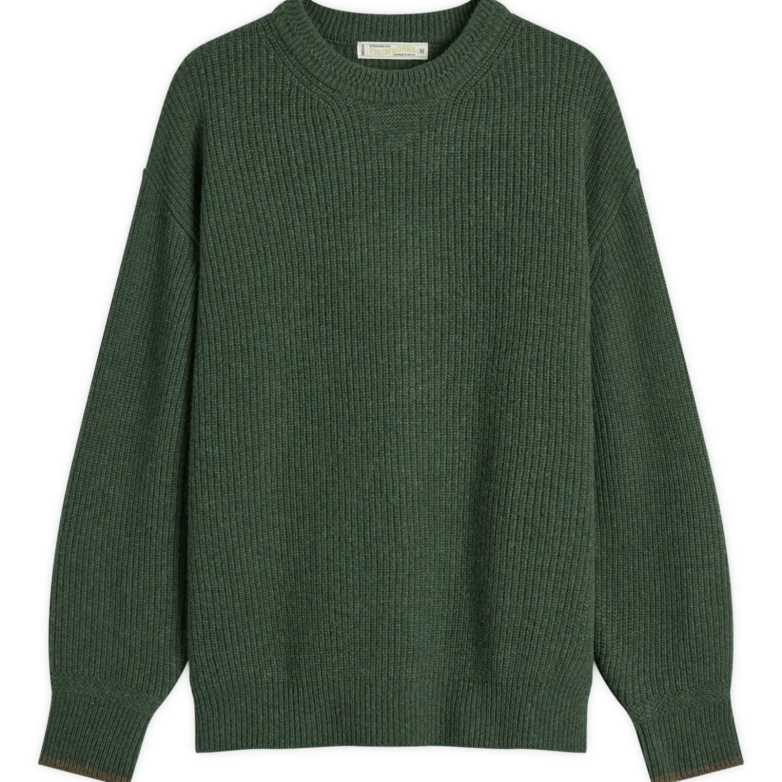 FrizmWORKS Patch Round Knit Jumper