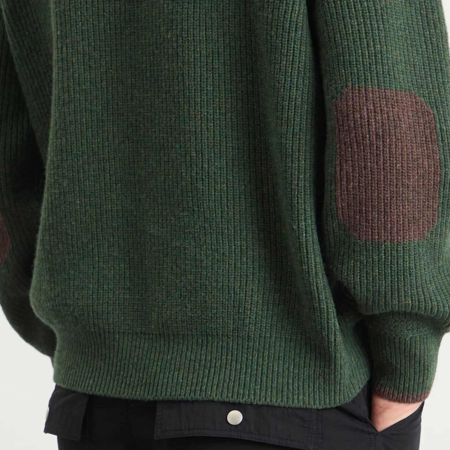 FrizmWORKS Patch Round Knit Jumper