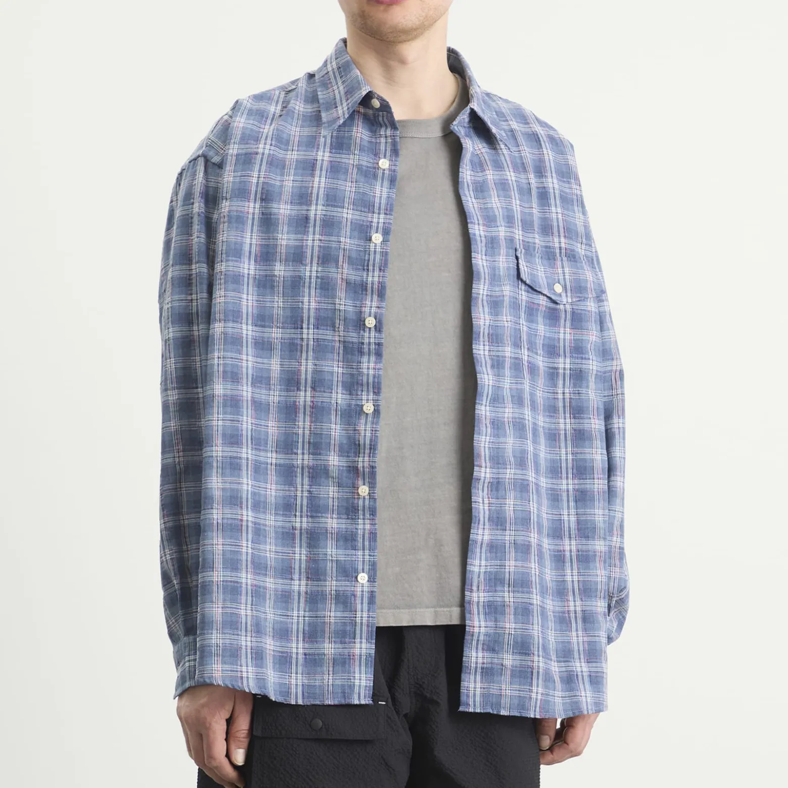 FrizmWORKS Uneven Check Shirt