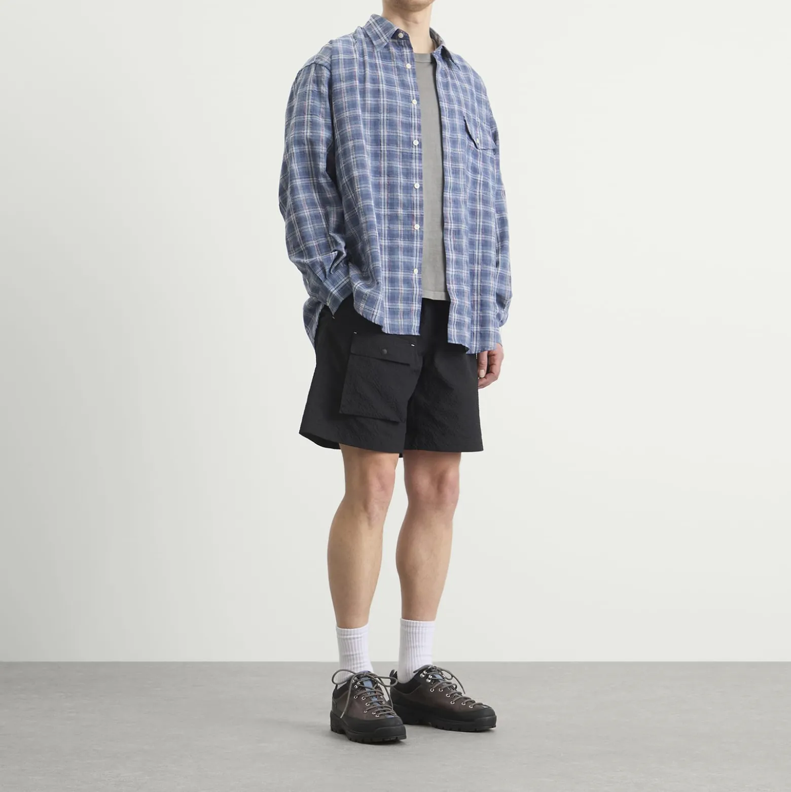 FrizmWORKS Uneven Check Shirt