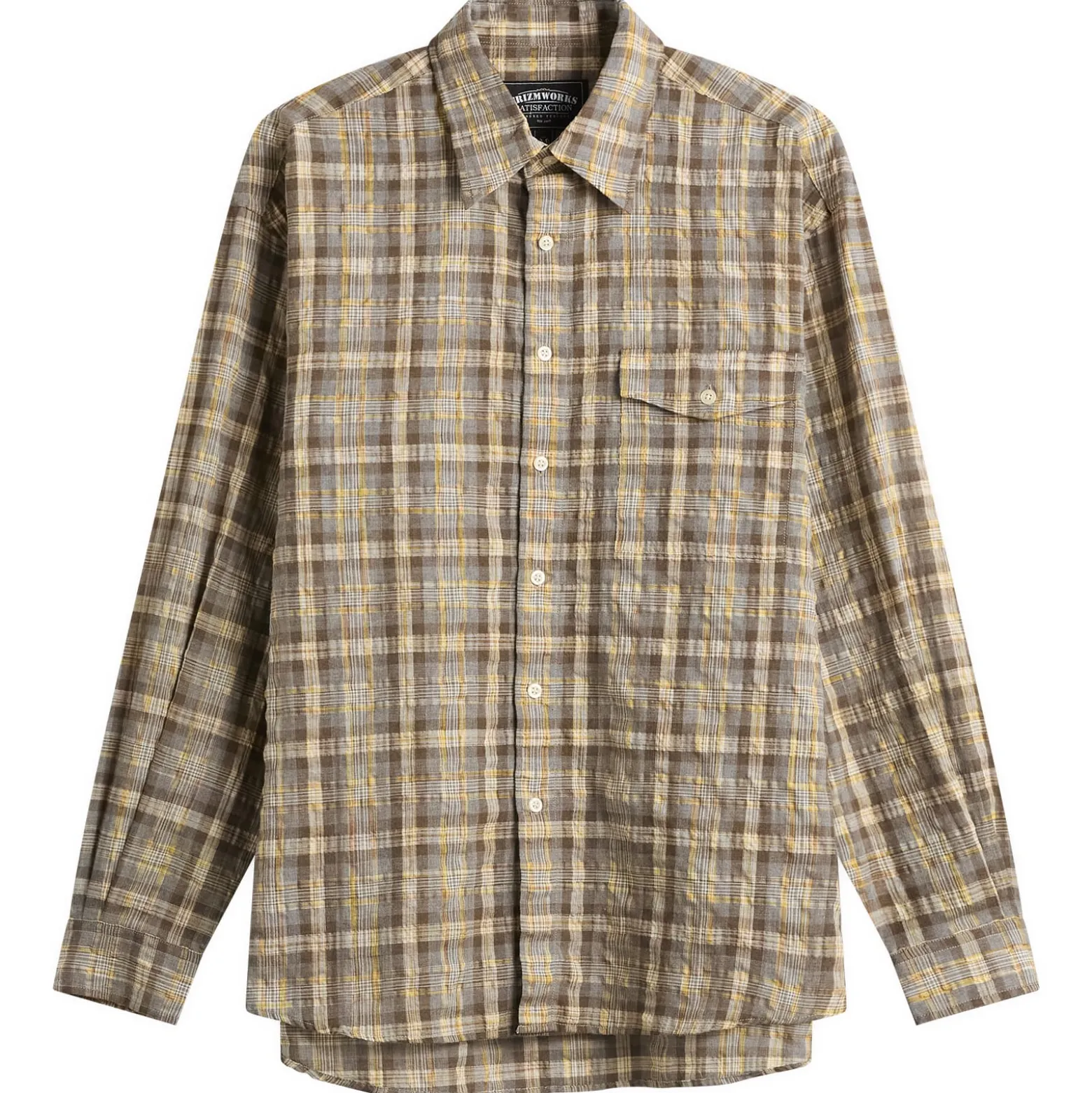 FrizmWORKS Uneven Check Shirt