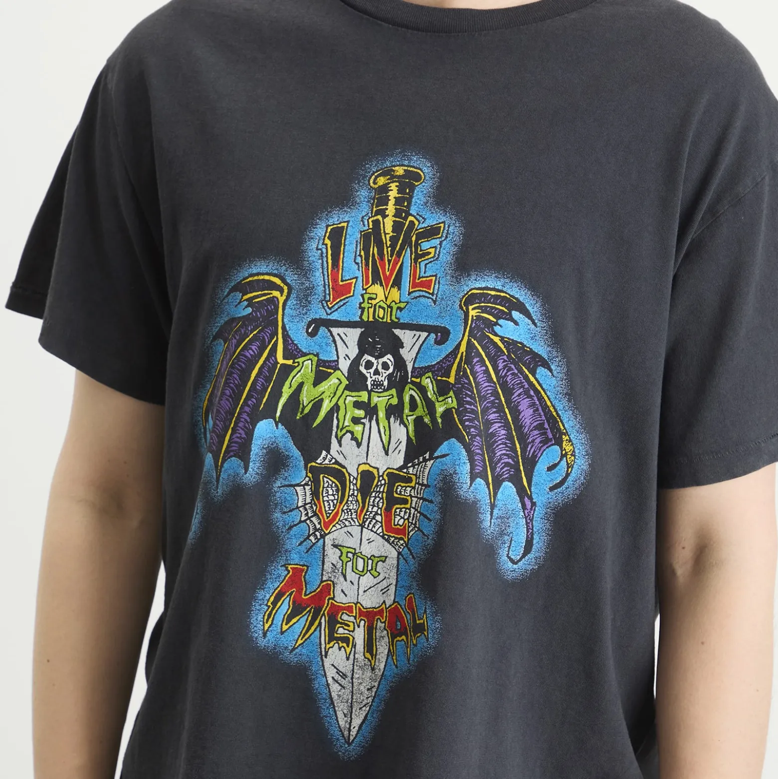 Gallery Dept Live For Metal T-Shirt