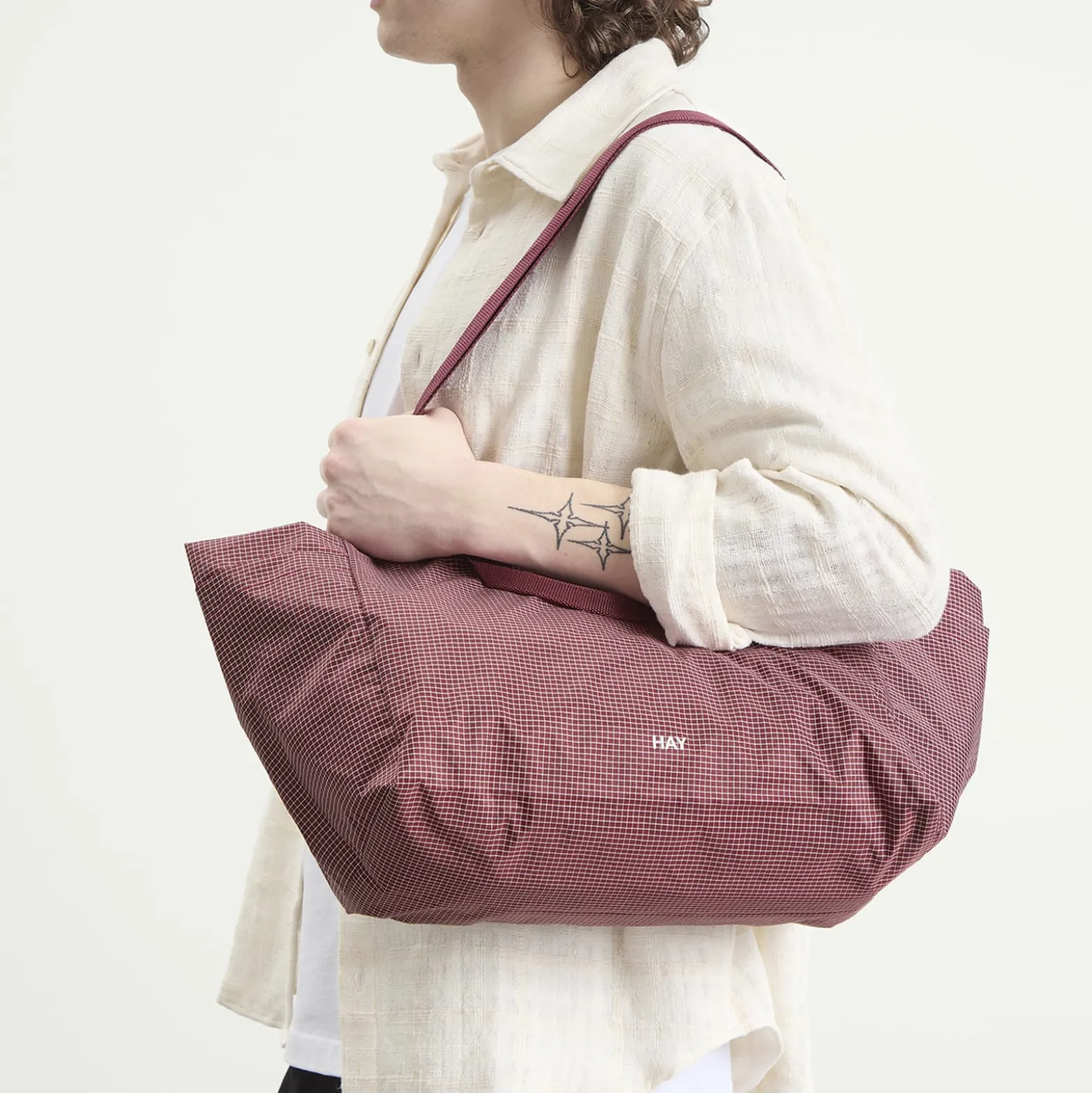 HAY Grid Weekend Bag - Small