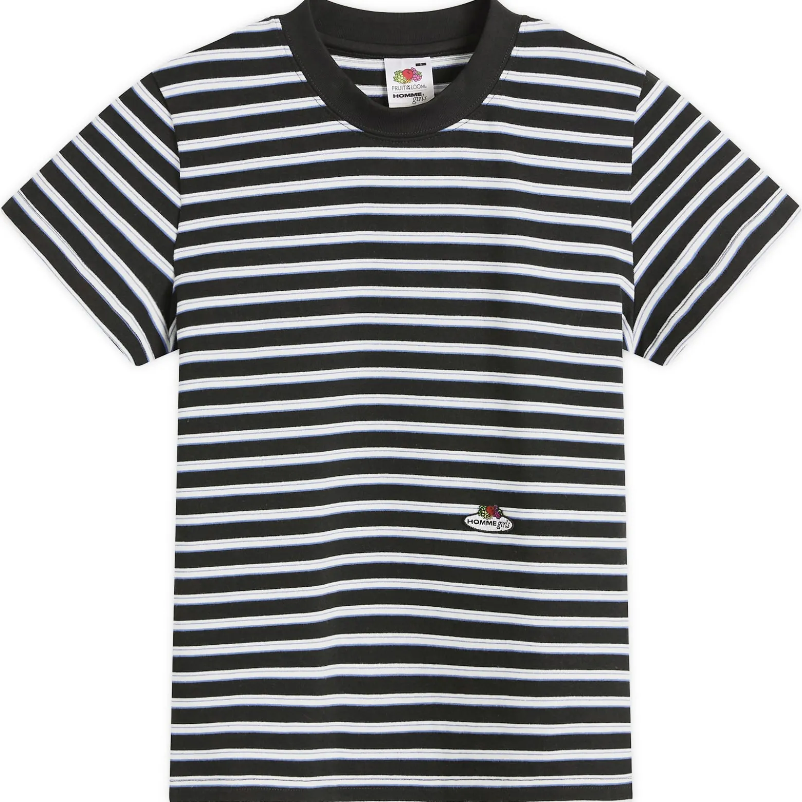 Hommegirls x Fruit of the Loom Striped Baby T-Shirt