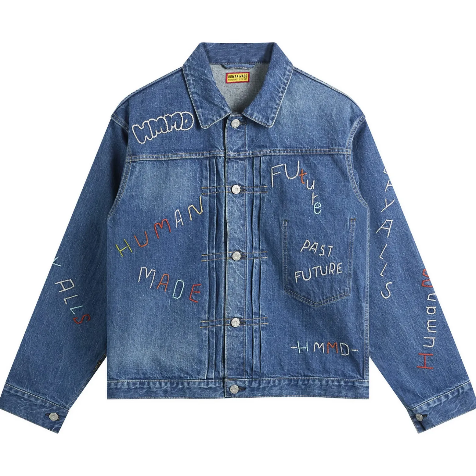 Human Made Hand Stitched Denim Work Jacket
